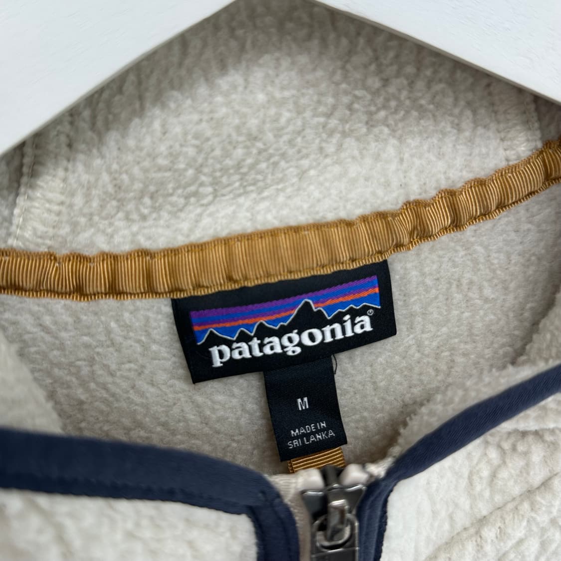 파타고니아 플리스 후드 집업 펠리컨 상품이미지5