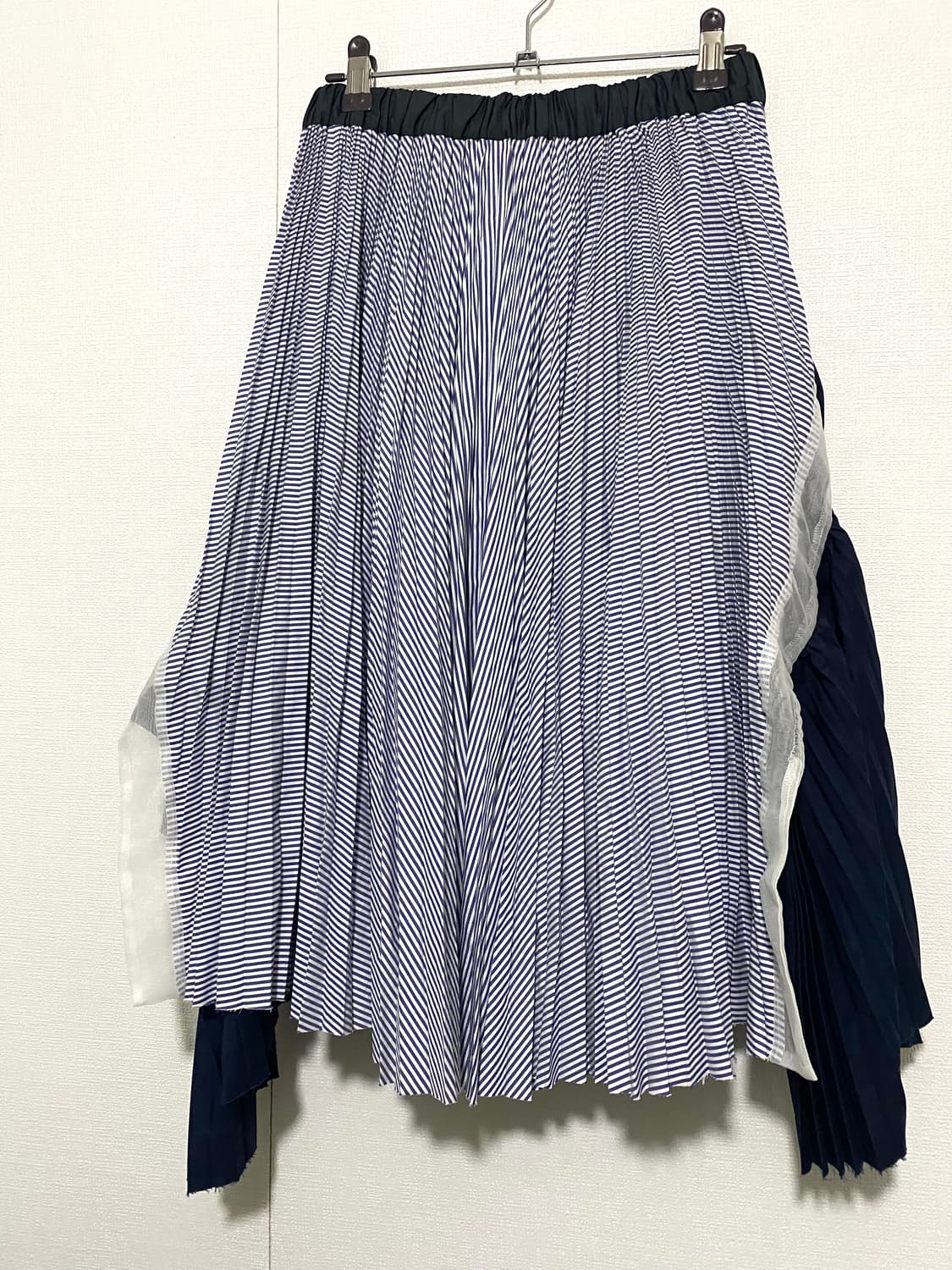 사카이 언발란스 플리츠 스커트 상품이미지6