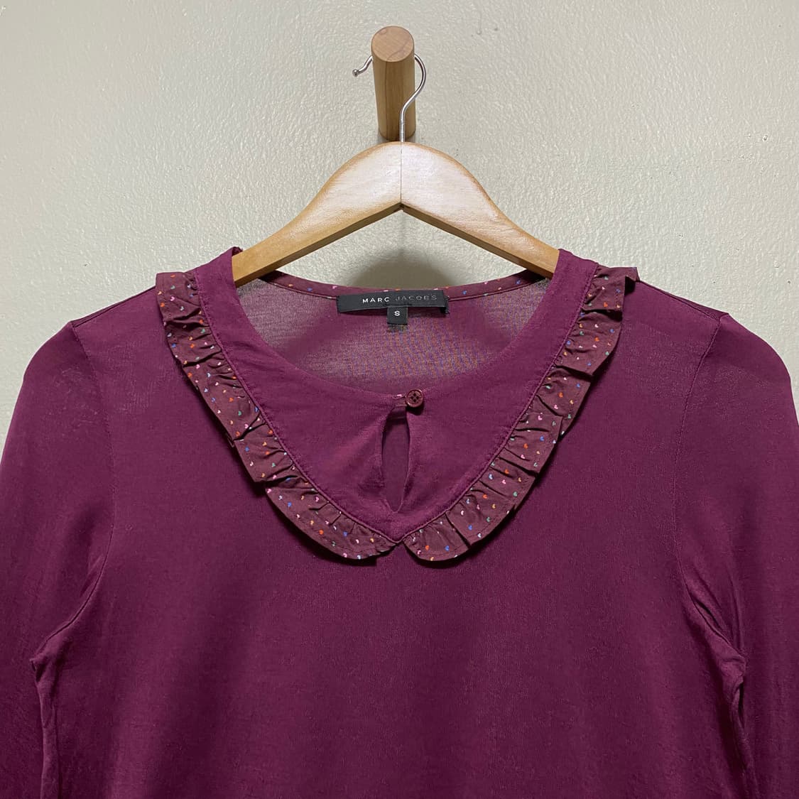 마크제이콥스 하트프릴 디자인 티셔츠 상품이미지2