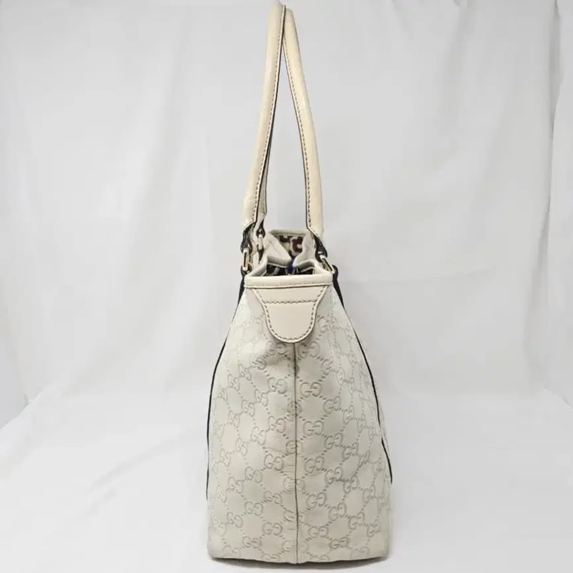 구찌 GG 패턴 아이보리 토트백 상품이미지5