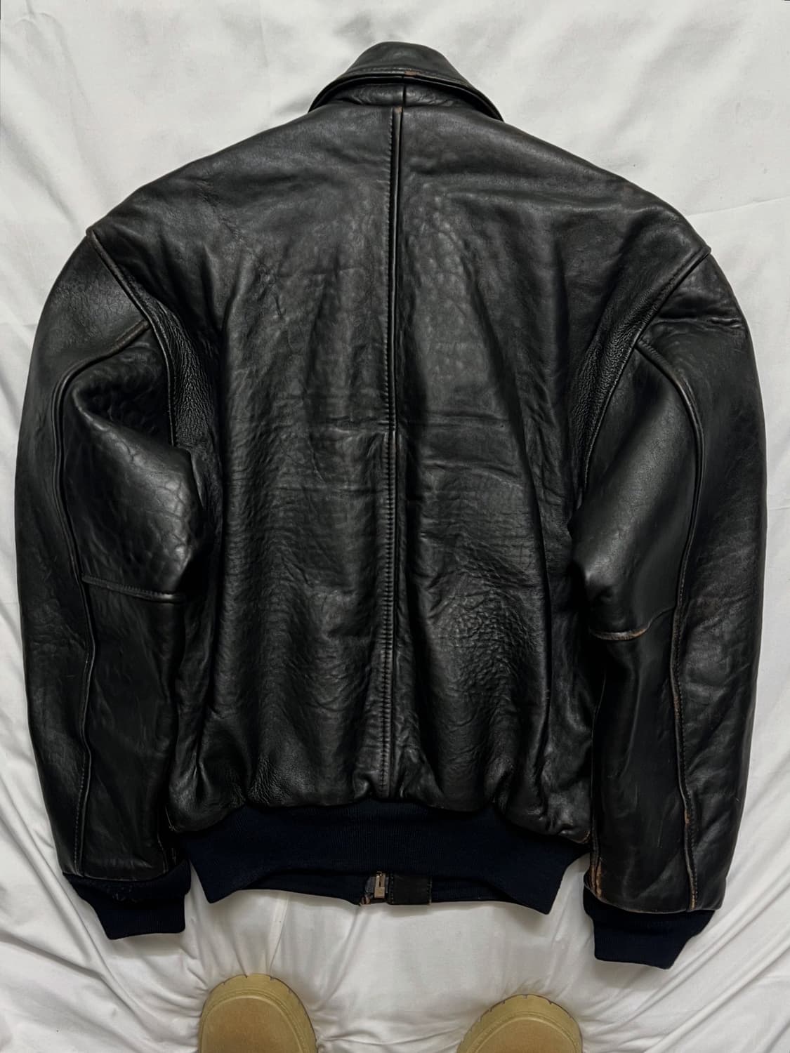 아비렉스 A-2 가죽자켓 상품이미지2