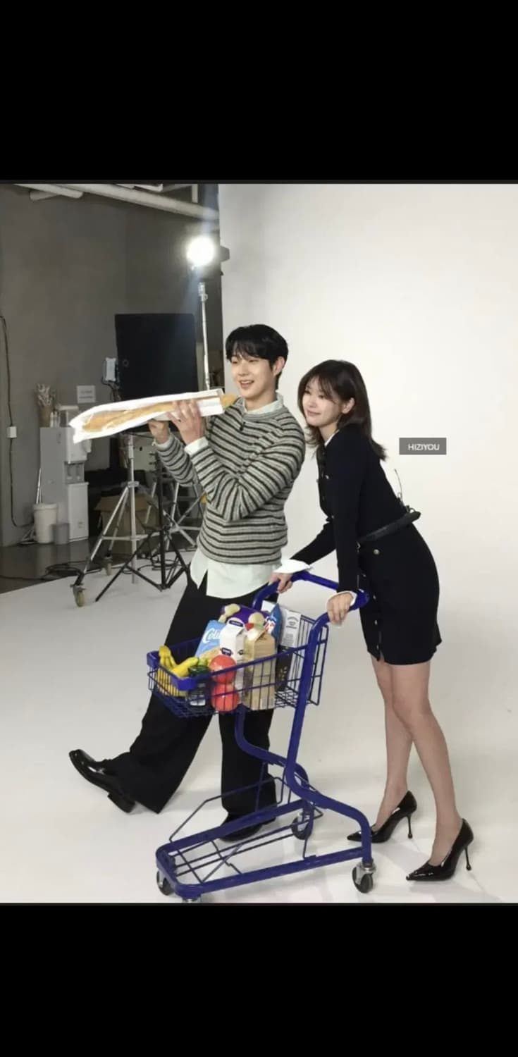 [5] 오라리 그레이 스트라이프 캐시미어 니트 상품이미지1