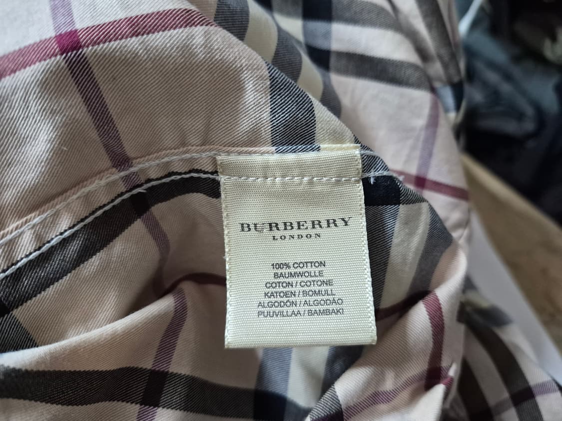 버버리 노바체크 클래식 셔츠  상품이미지10