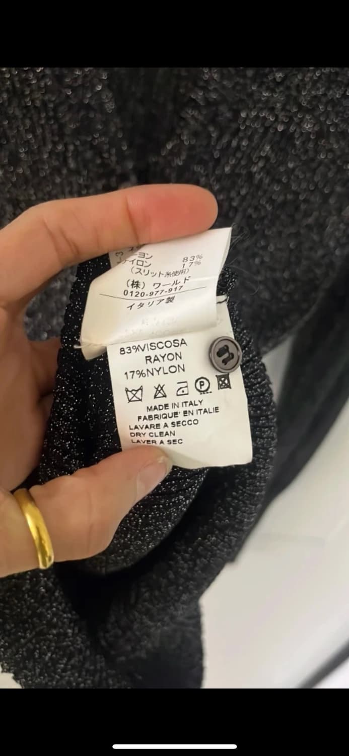 Roberto collina 비스코스 가디건 44,55 상품이미지3