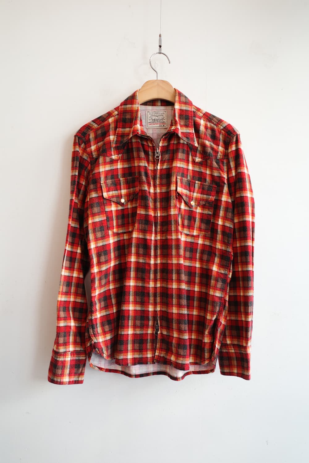 Levis 리바이스 투웨이 집업 웨스턴셔츠 상품이미지1