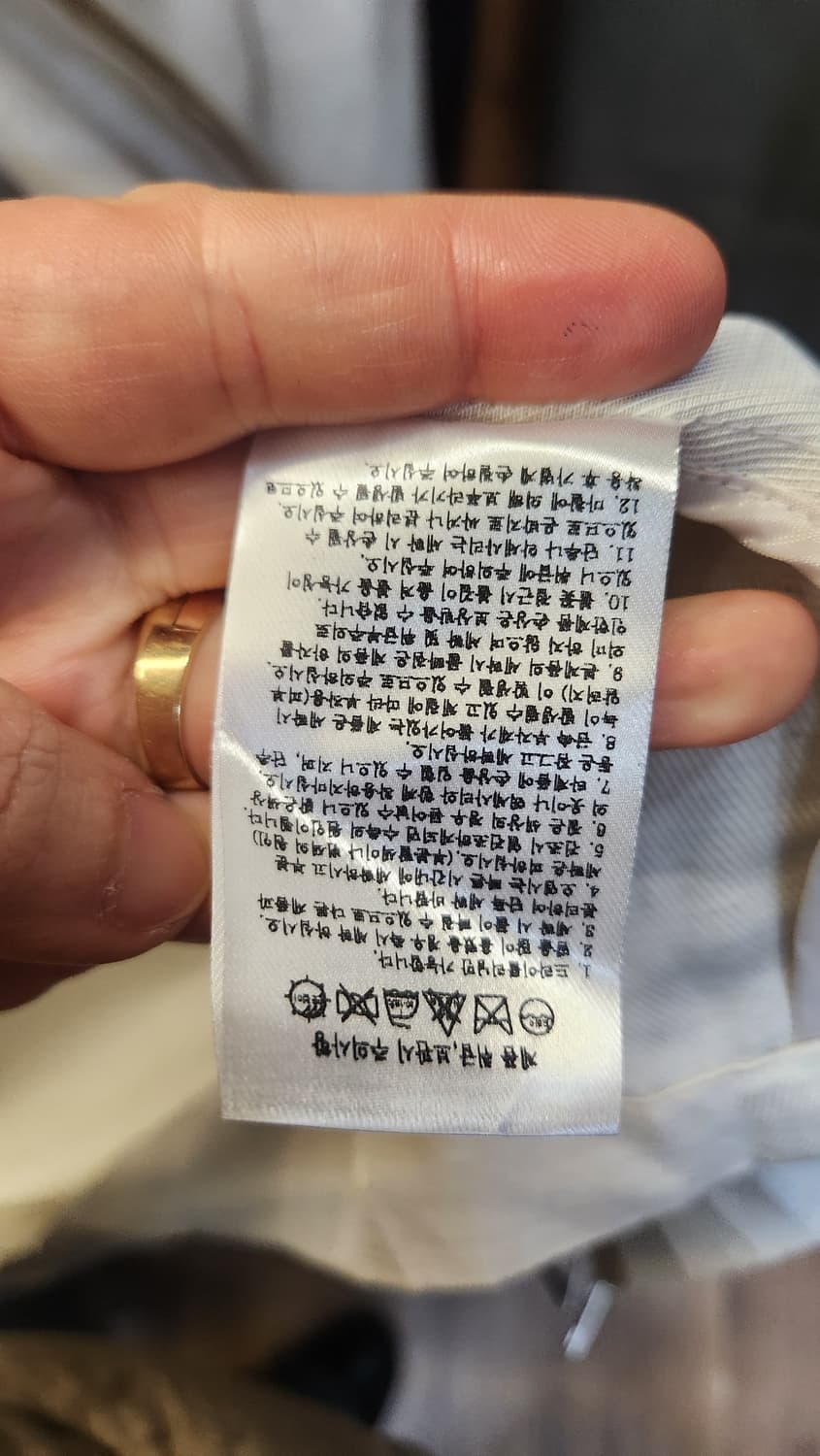 LEMARD 남성 스탠다드 린넨 카라 자켓 100 상품이미지6