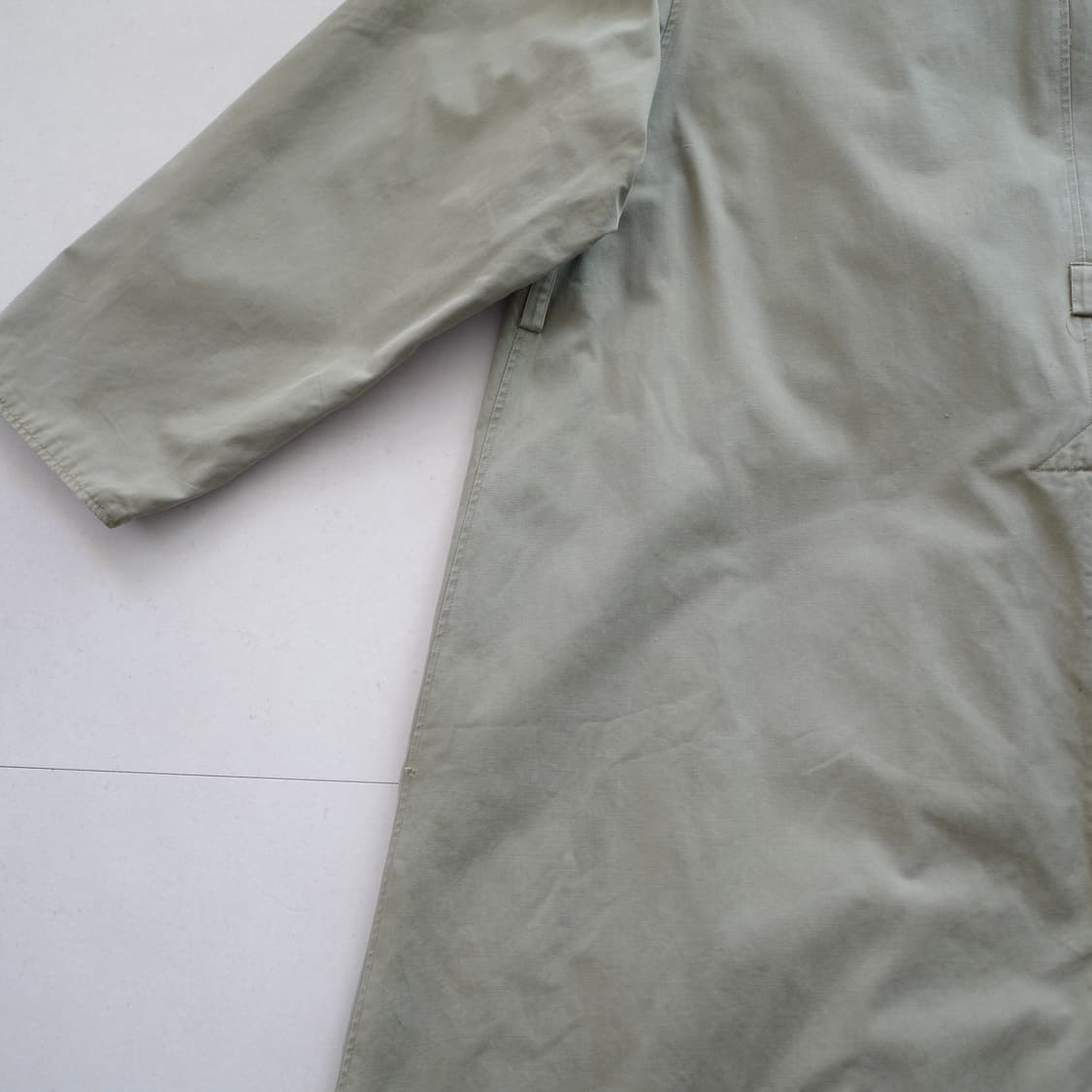 40~50s WWII 미육군 오피서 필드 트렌치 코트 44S 빈티지 상품이미지8