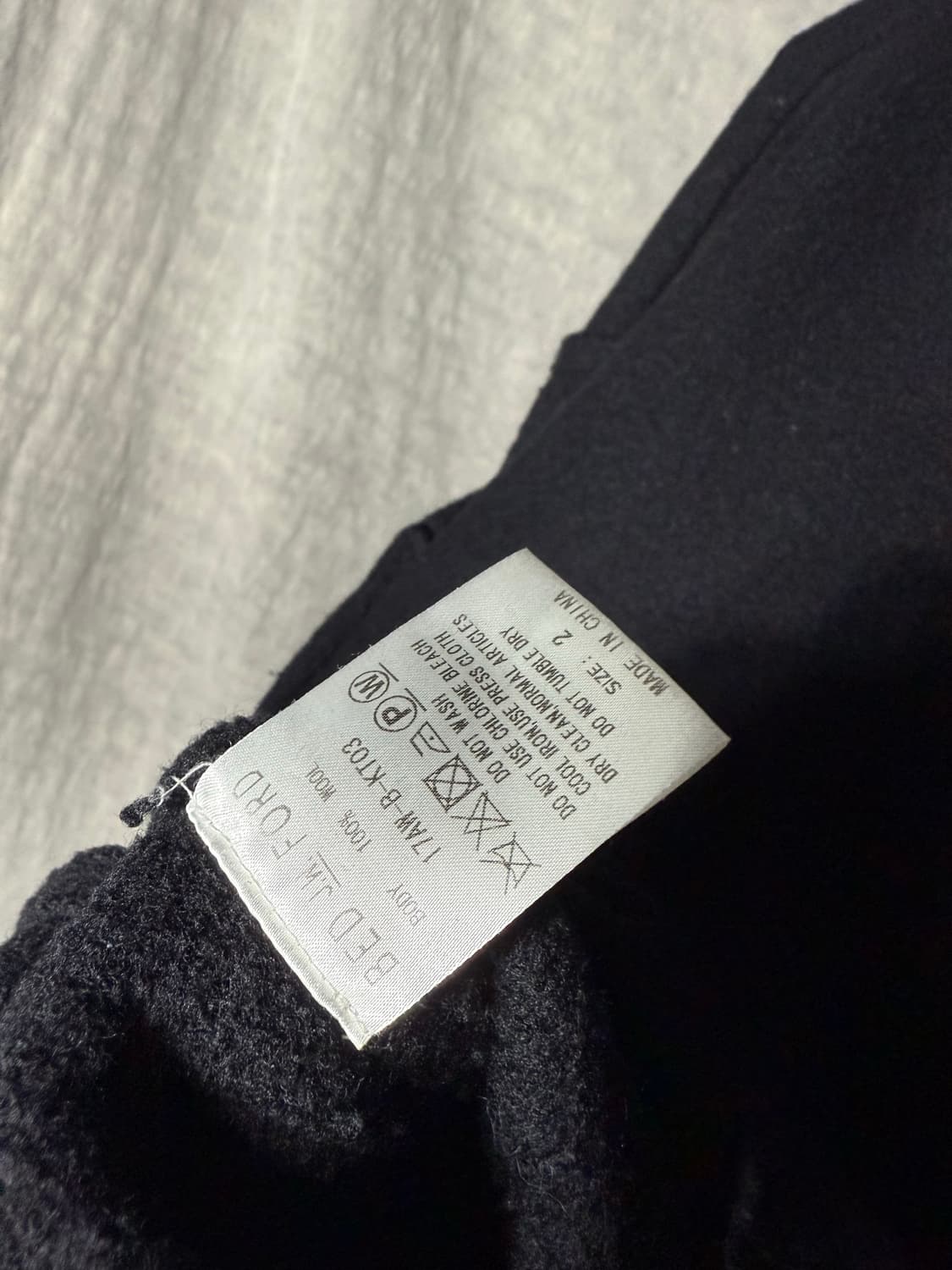 BED j.w. FORD Distressed High Neck Knit 상품이미지9