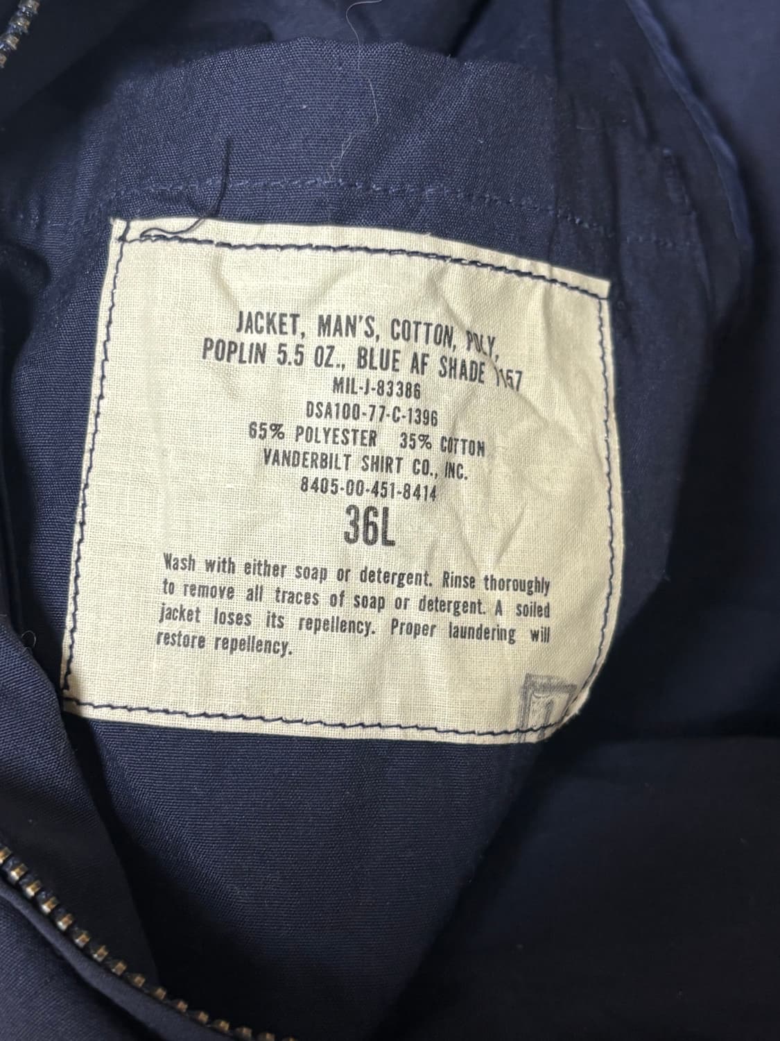 밀리터리 미공군 자켓 상품이미지3