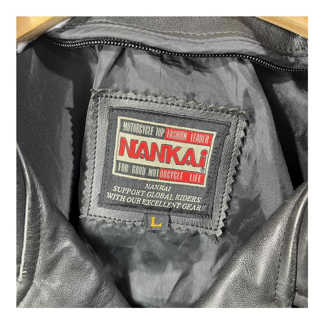 [NANKAI] 난카이 재팬 카우레더 라이더자켓 상품이미지5