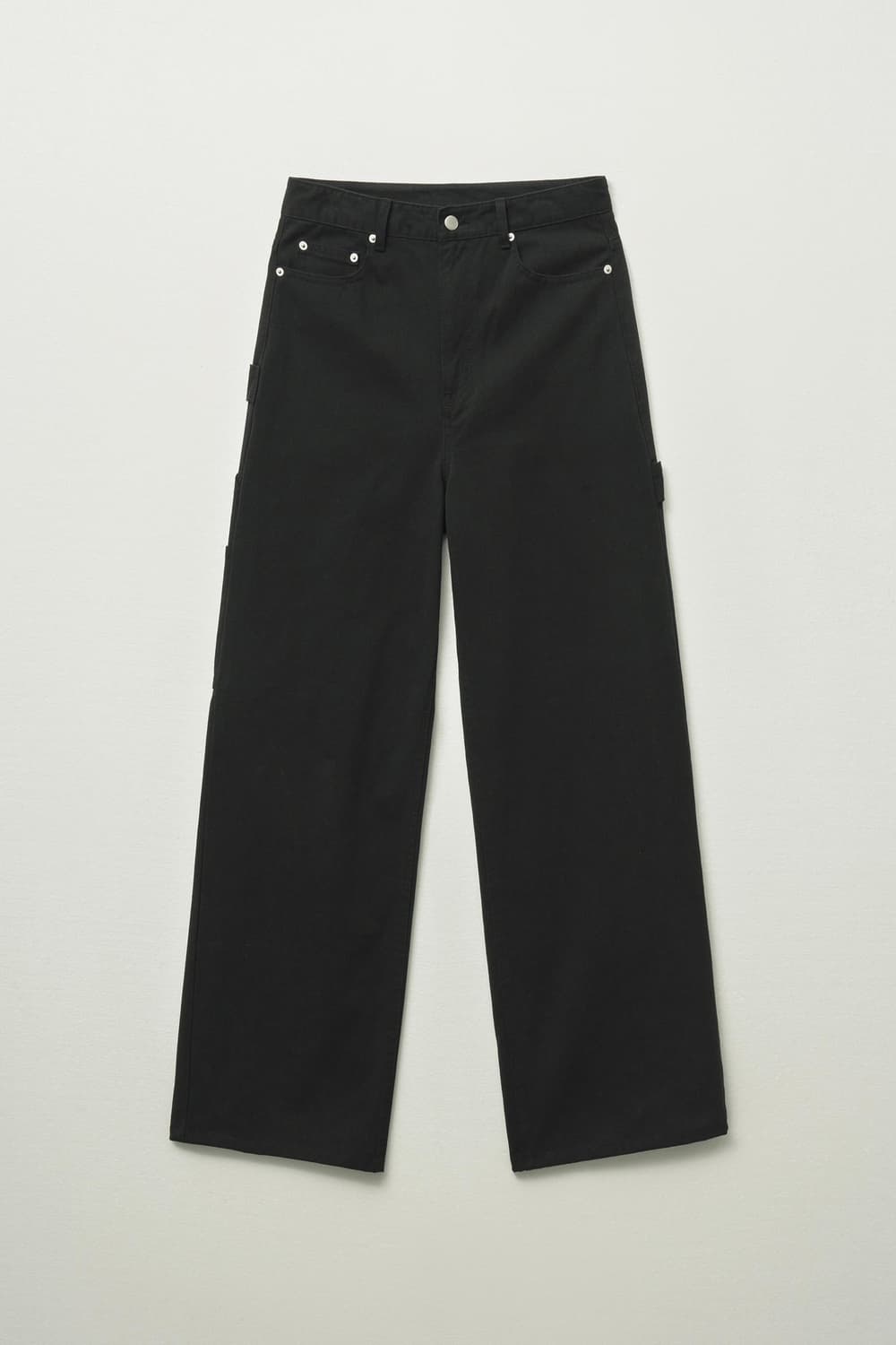 헬레네파리스 보헤미안 카펜터 와이드 팬츠 [잉크 블랙] 상품이미지2