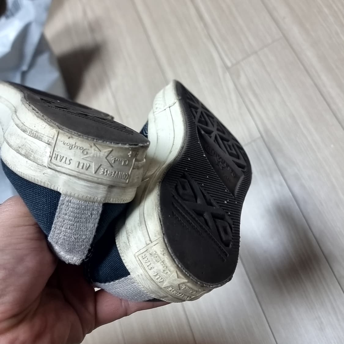 컨버스 꼼데가르송 블랙 스니커즈(230) 상품이미지4