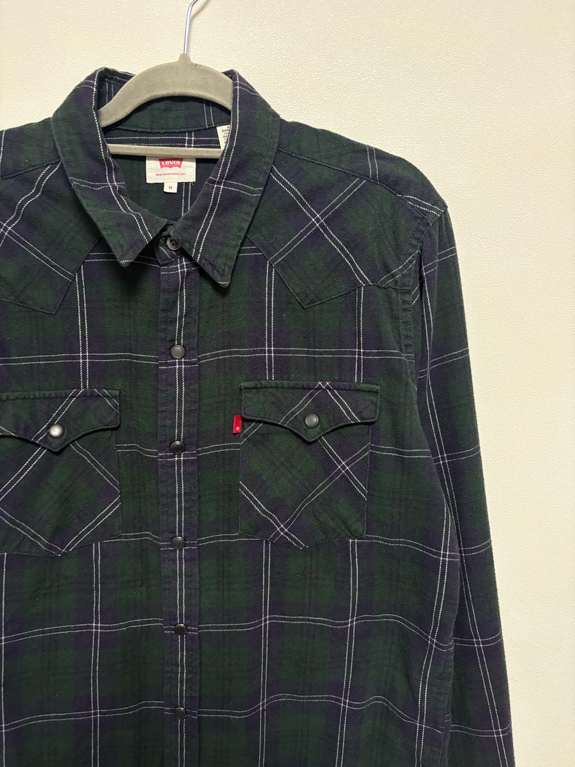 리바이스 레드탭 웨스턴 체크 셔츠 상품이미지4