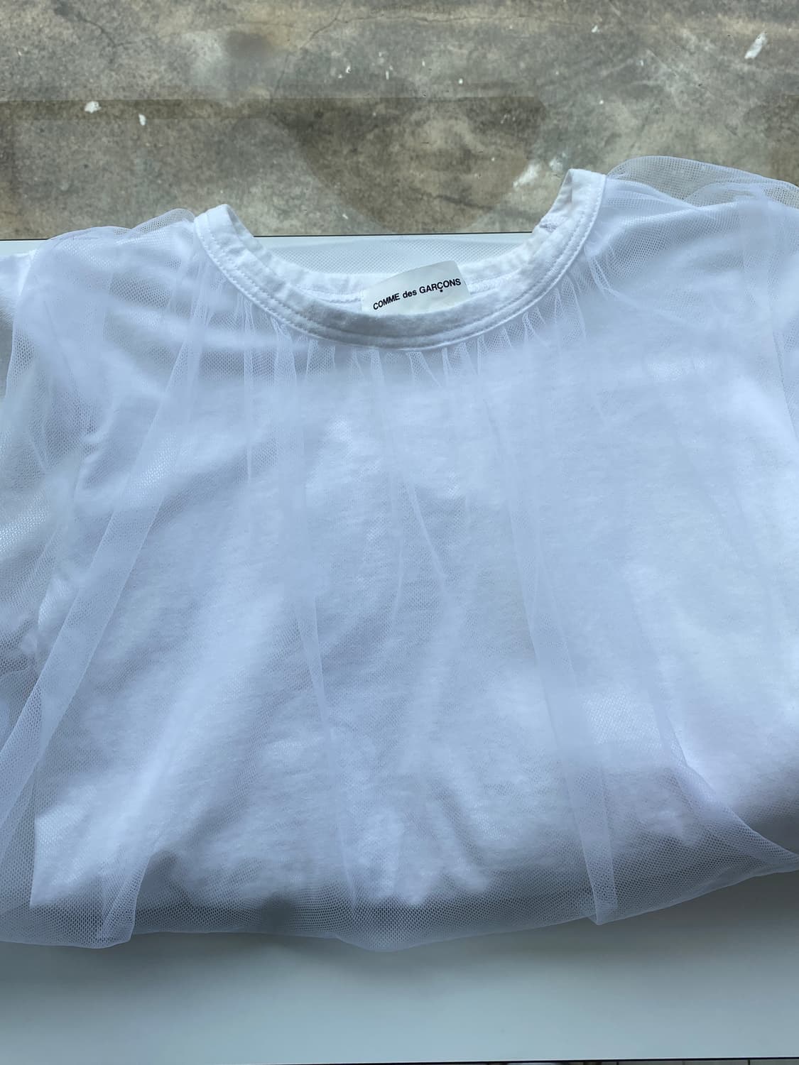 [Comme des garcons Girl] 튤 티셔츠 상품이미지3