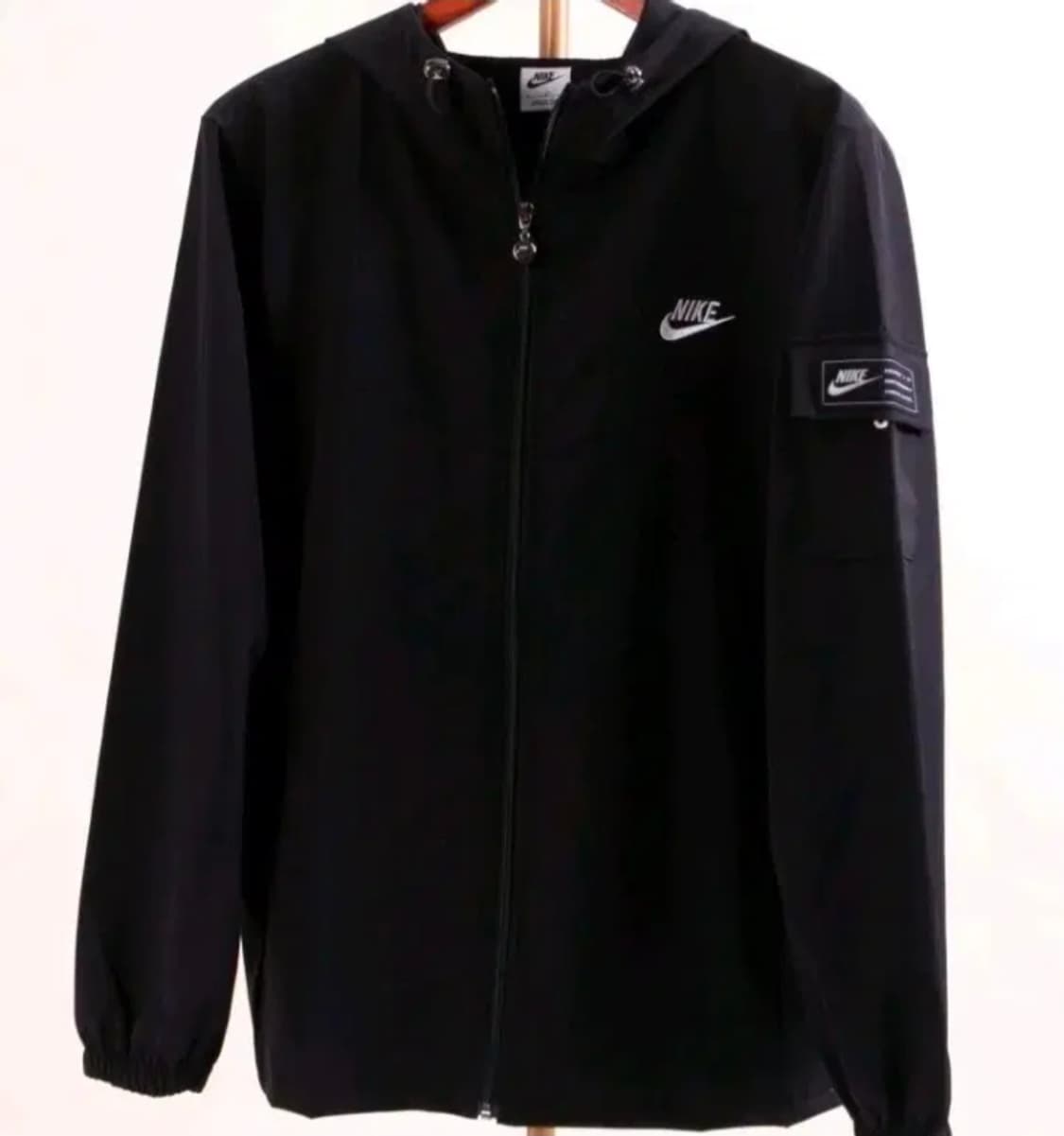  나이키 블랙 후드 바람막이 세트 상품이미지1