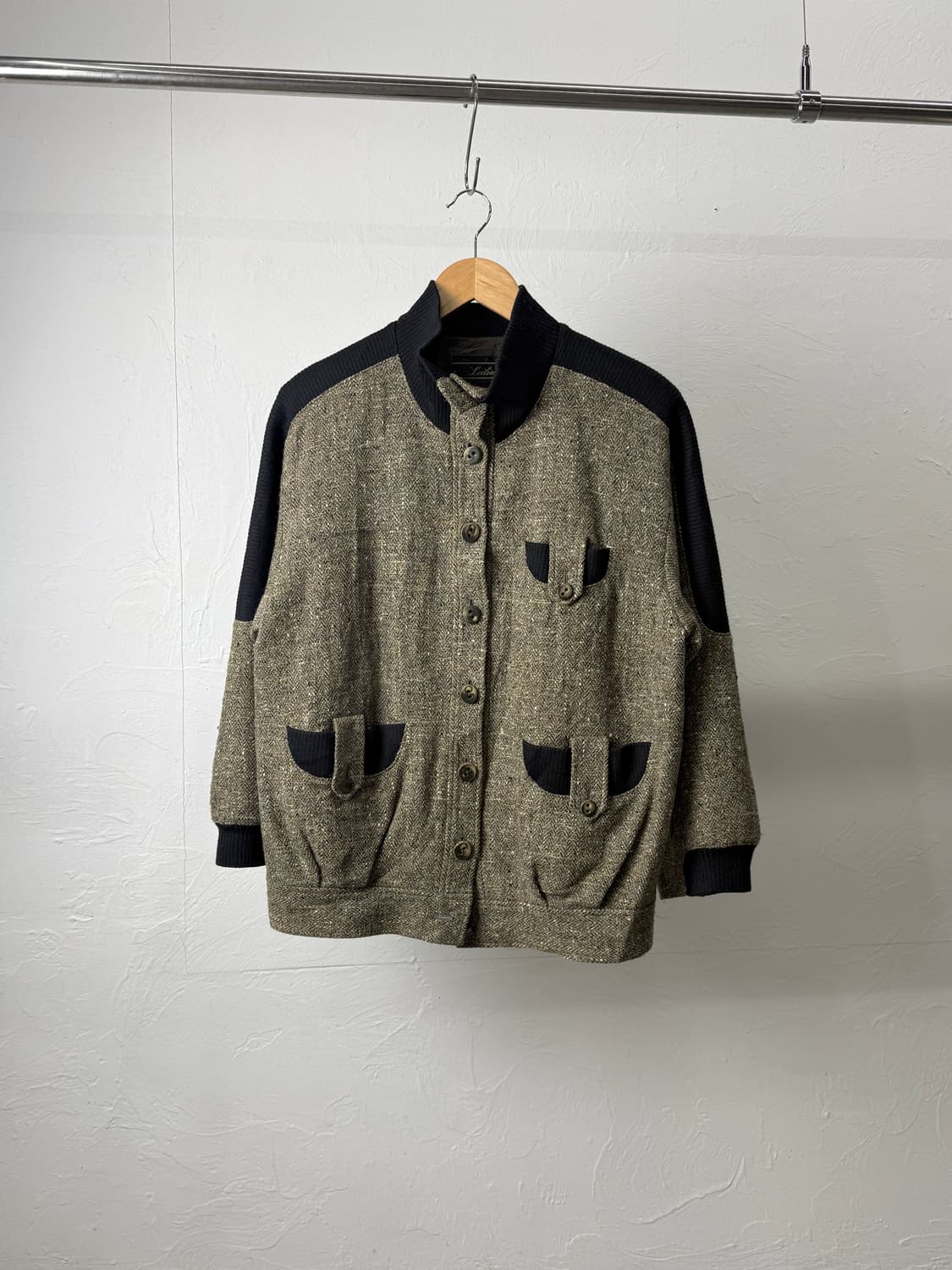 Leilian 헤링본 자켓 상품이미지1