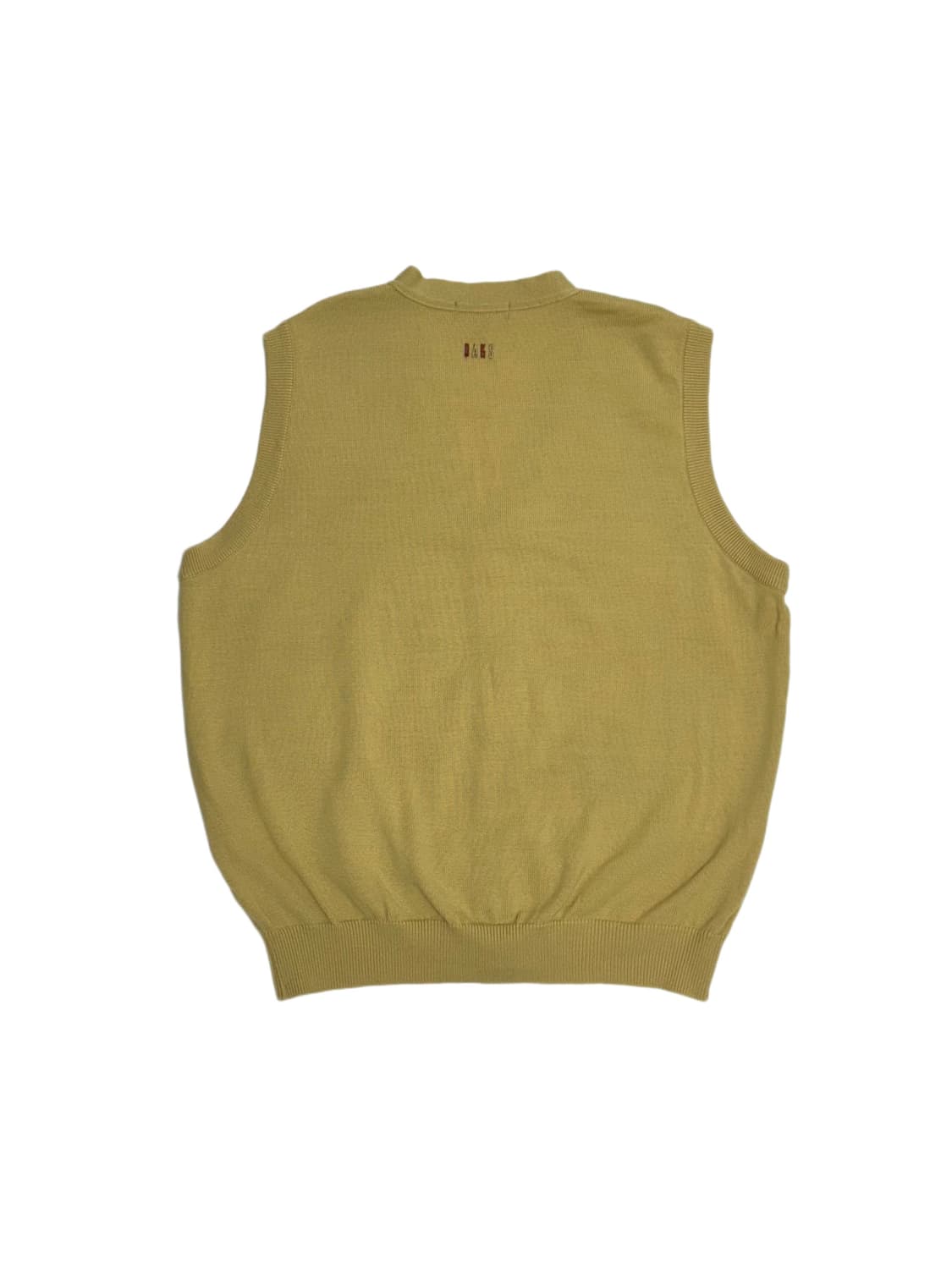 닥스 재팬 골프 아가일 니트 조끼 일본빈티지 상품이미지4