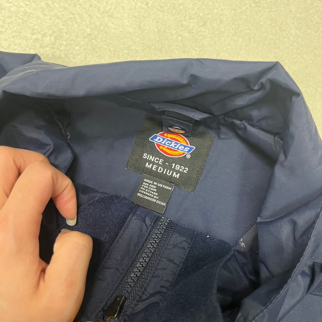 Dickies navy wind break jacket 상품이미지6