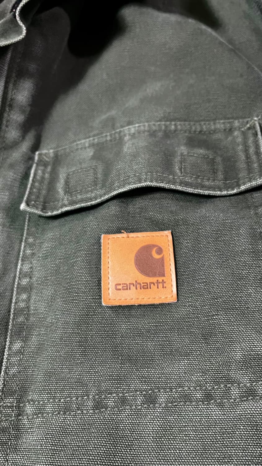 칼하트 C26 L mos 모스그린 샌드스톤 A148 후드 세트 상품이미지5