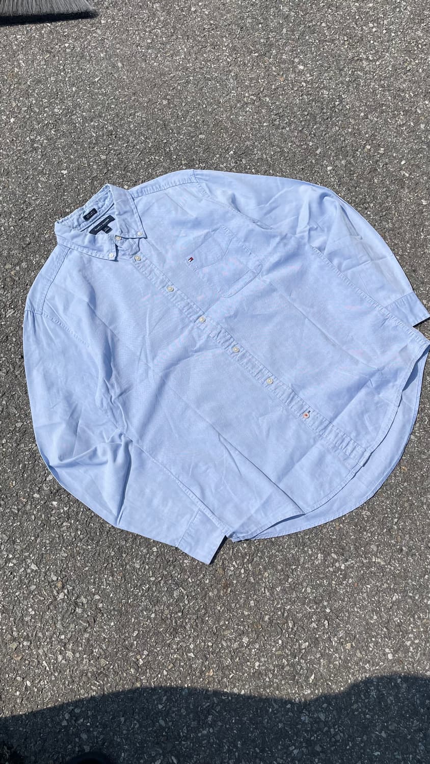 TOMMY HILFIGER 00'S 빈티지코튼포켓로고셔츠 상품이미지2