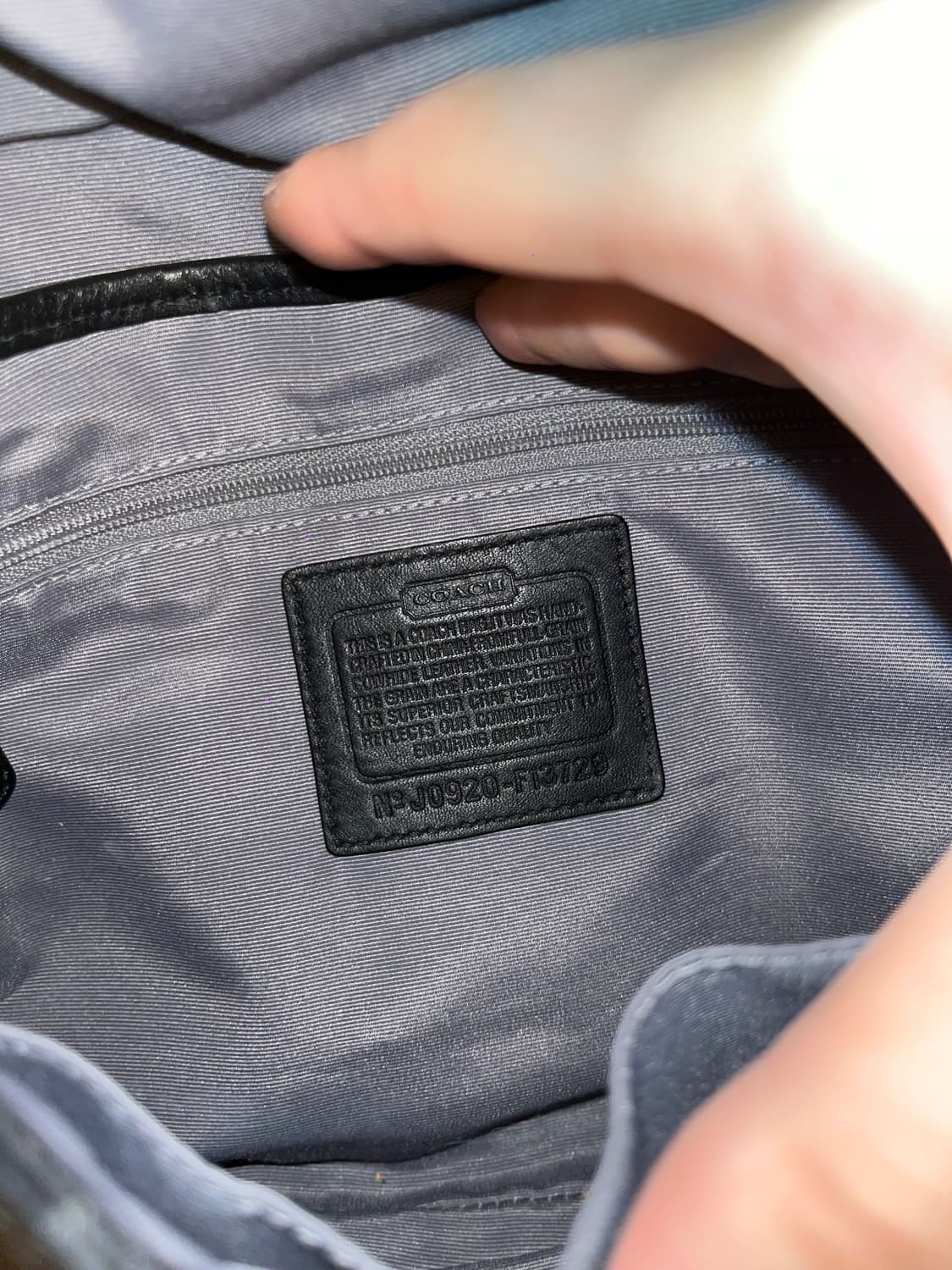 📦Coach allblack shoulder bag 상품이미지7