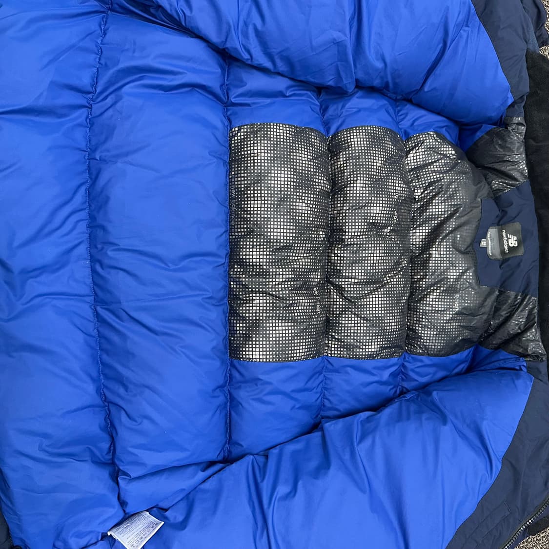 뉴발란스 구스다운 패딩 블루 95(M) 상품이미지7