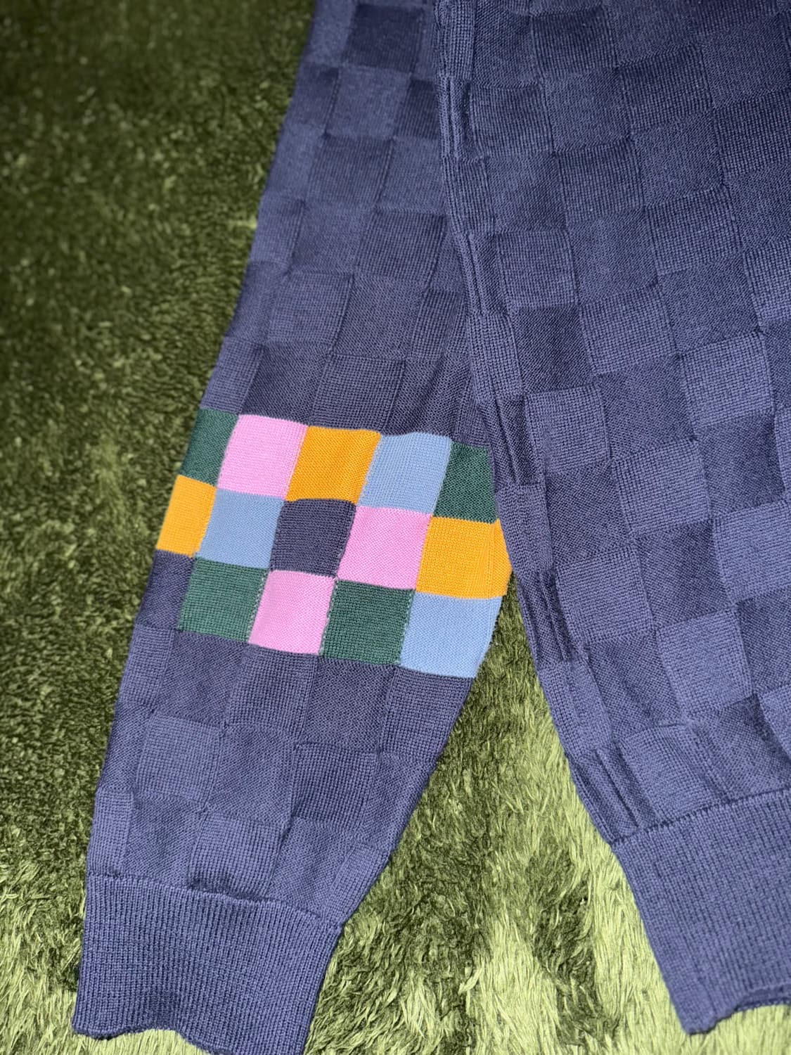 [XL] POP TRADING 팝 트레이딩 컴퍼니 21AW 패널 니트 상품이미지4