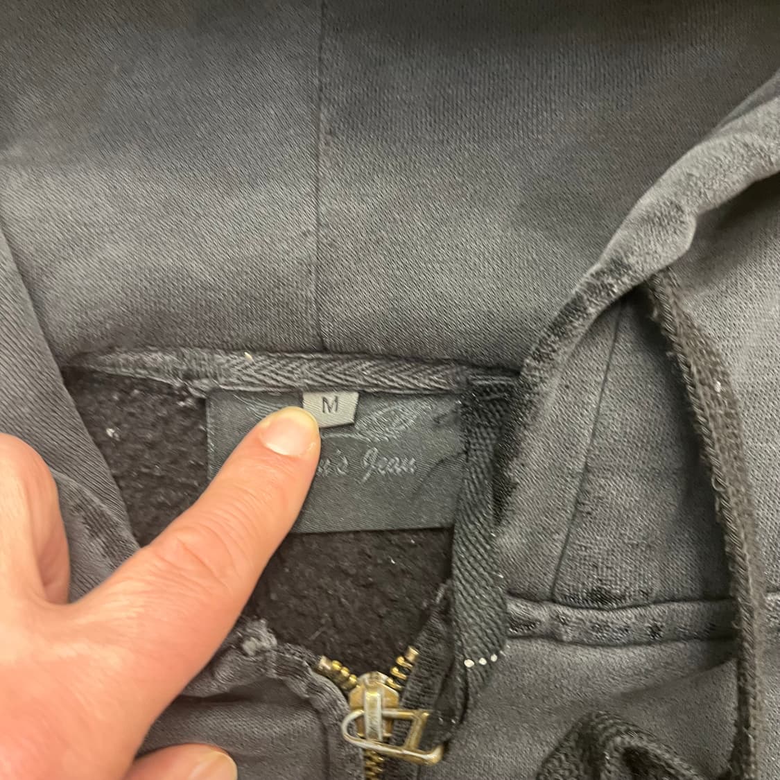 로빈스 진 새깅 후드집업 상품이미지8