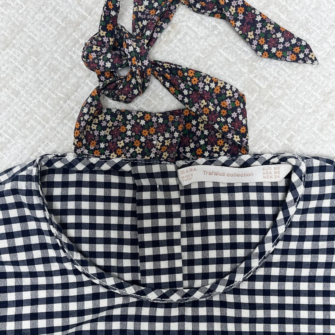 자라 체크 셔츠 (Trafaluc collection) 상품이미지4