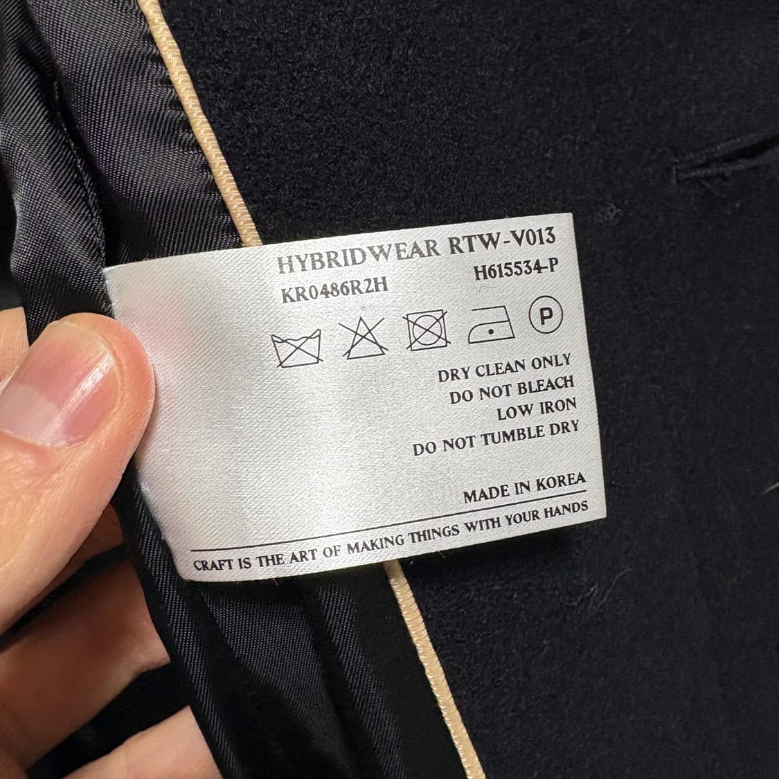 애프터프레이 투어리스트 발마칸 코트 / 네이비, L 상품이미지9