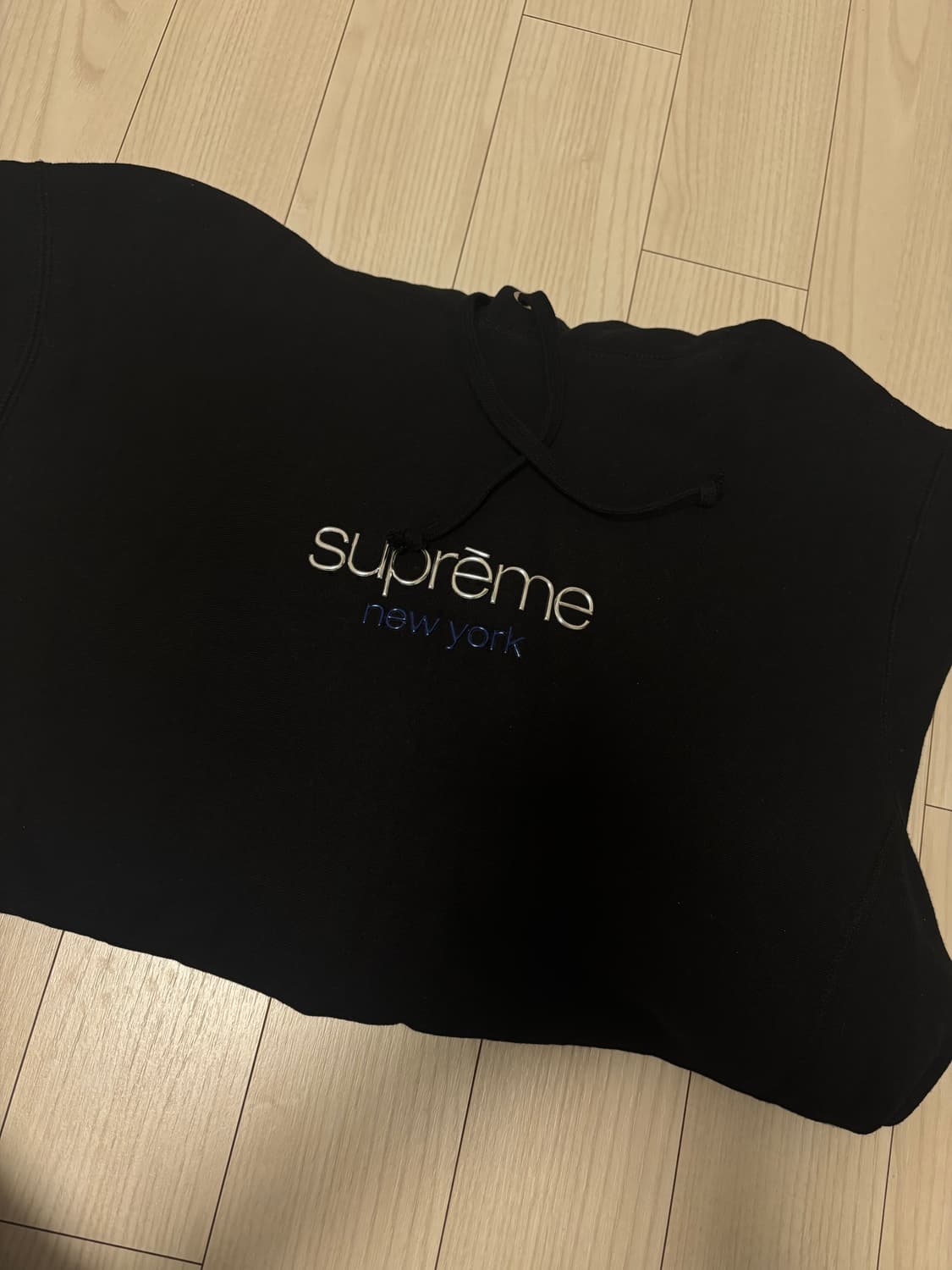 슈프림 크롬 클래식로고 후드(L) 상품이미지1