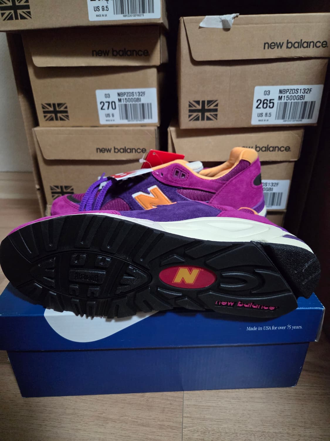 뉴발란스 USA M990PY2 265 새상품 상품이미지2