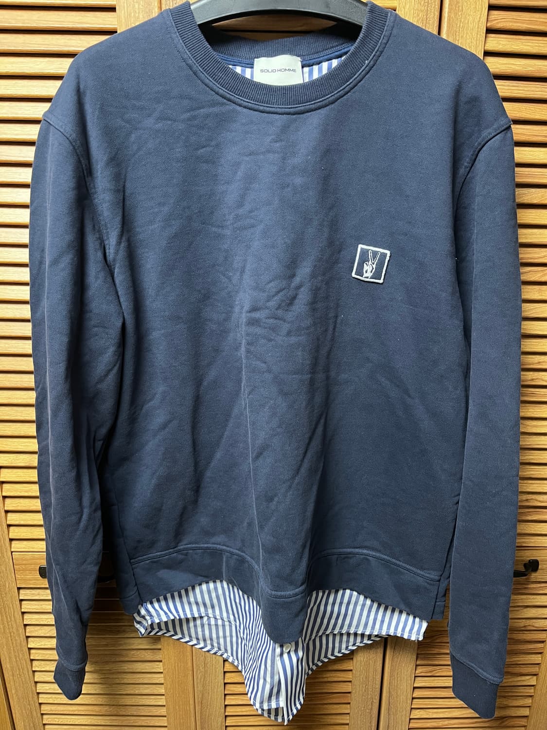 솔리드옴므 셔츠 맨투맨 상품이미지1