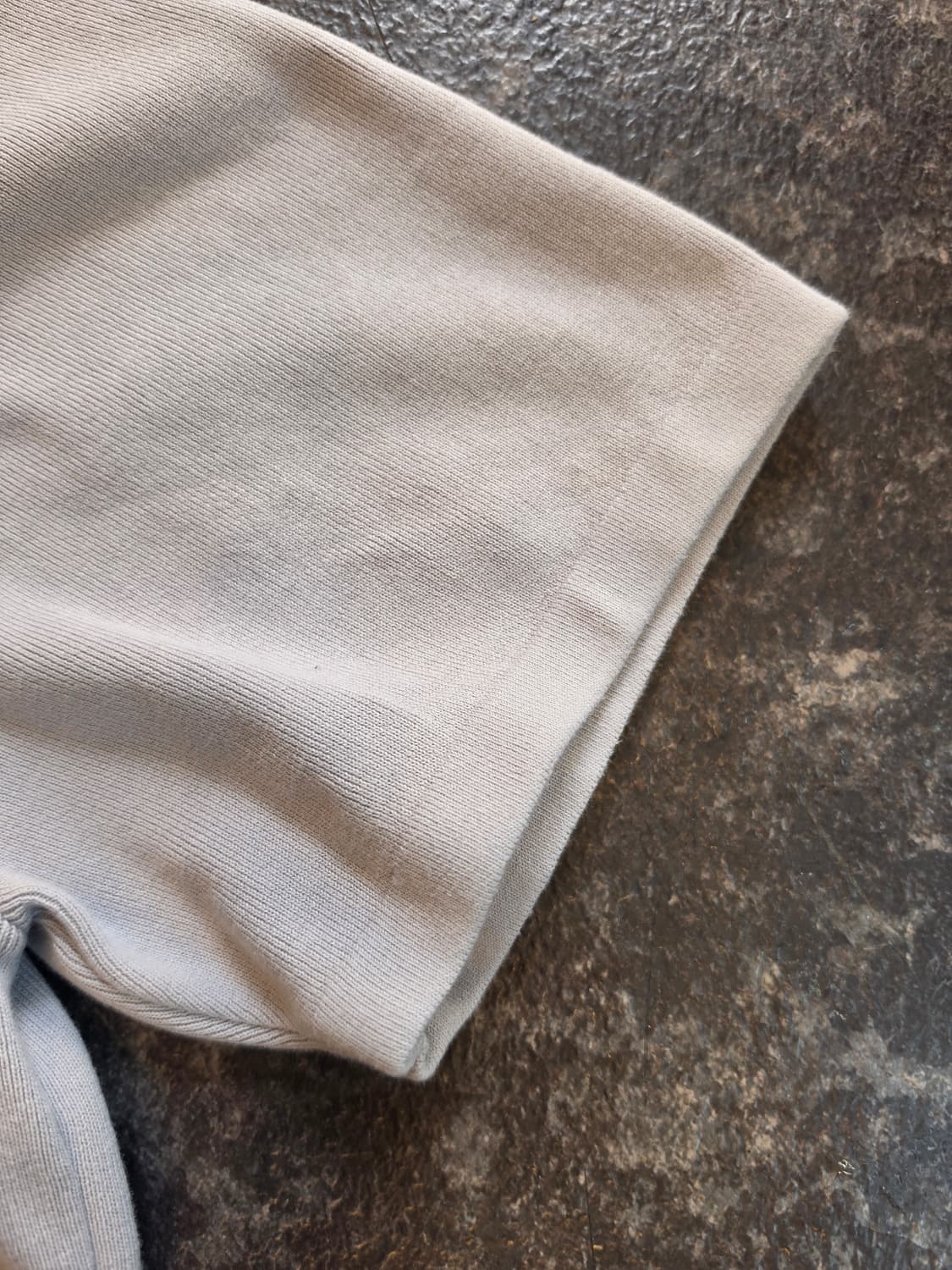 #포터리 실버그레이 컴포트 하프 니트 105 상품이미지3