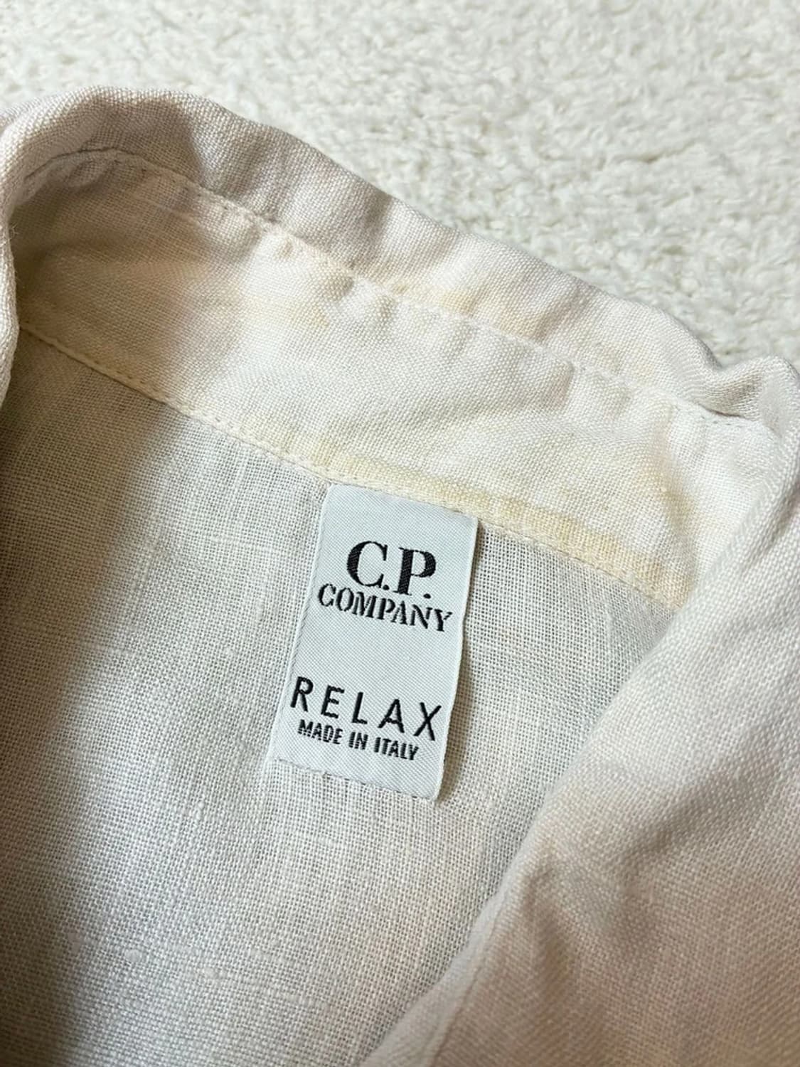 cp컴퍼니 90's 린넨 솔리드 셔츠 PN7336 상품이미지7