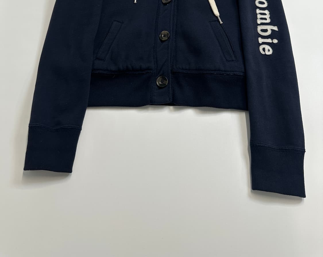 아베크롬비 울프죠 레어 후드집업 자켓 M(네이비) 상품이미지3