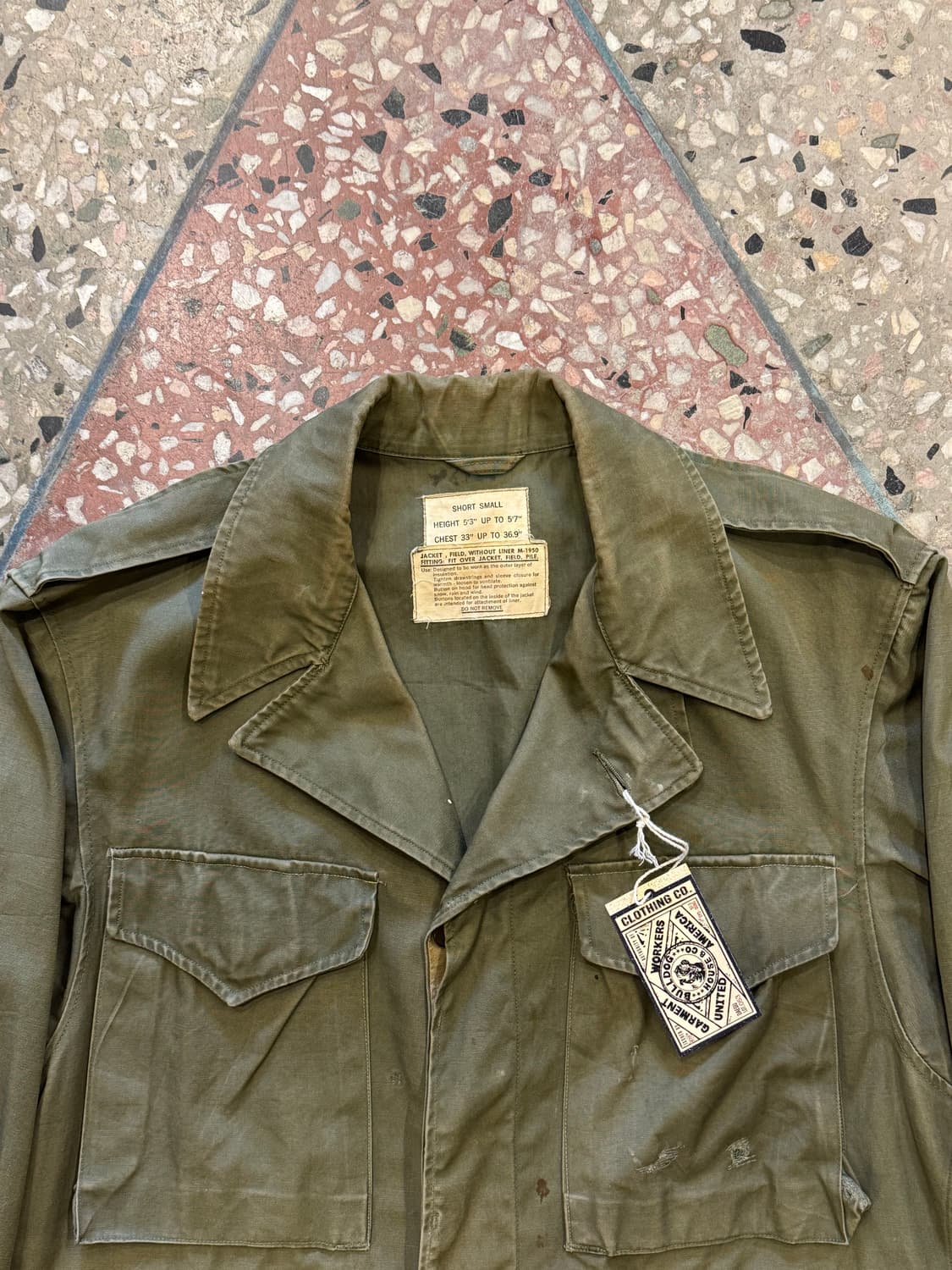 오리지널 미군 M-1950 필드자켓 (S) 상품이미지5