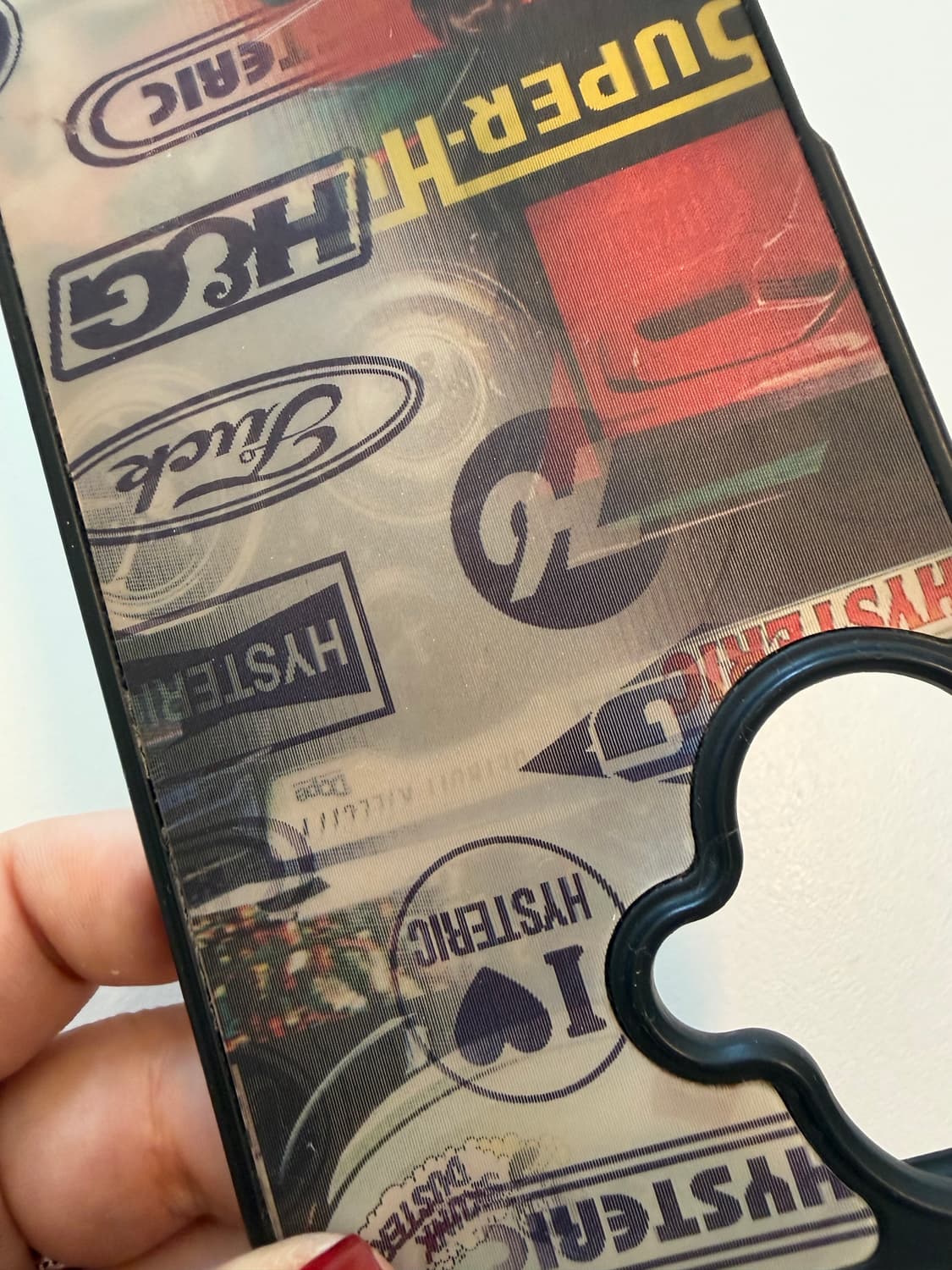 히스테릭 글래머 SUPER HYS패턴 아이폰 16 폰케이스 상품이미지8