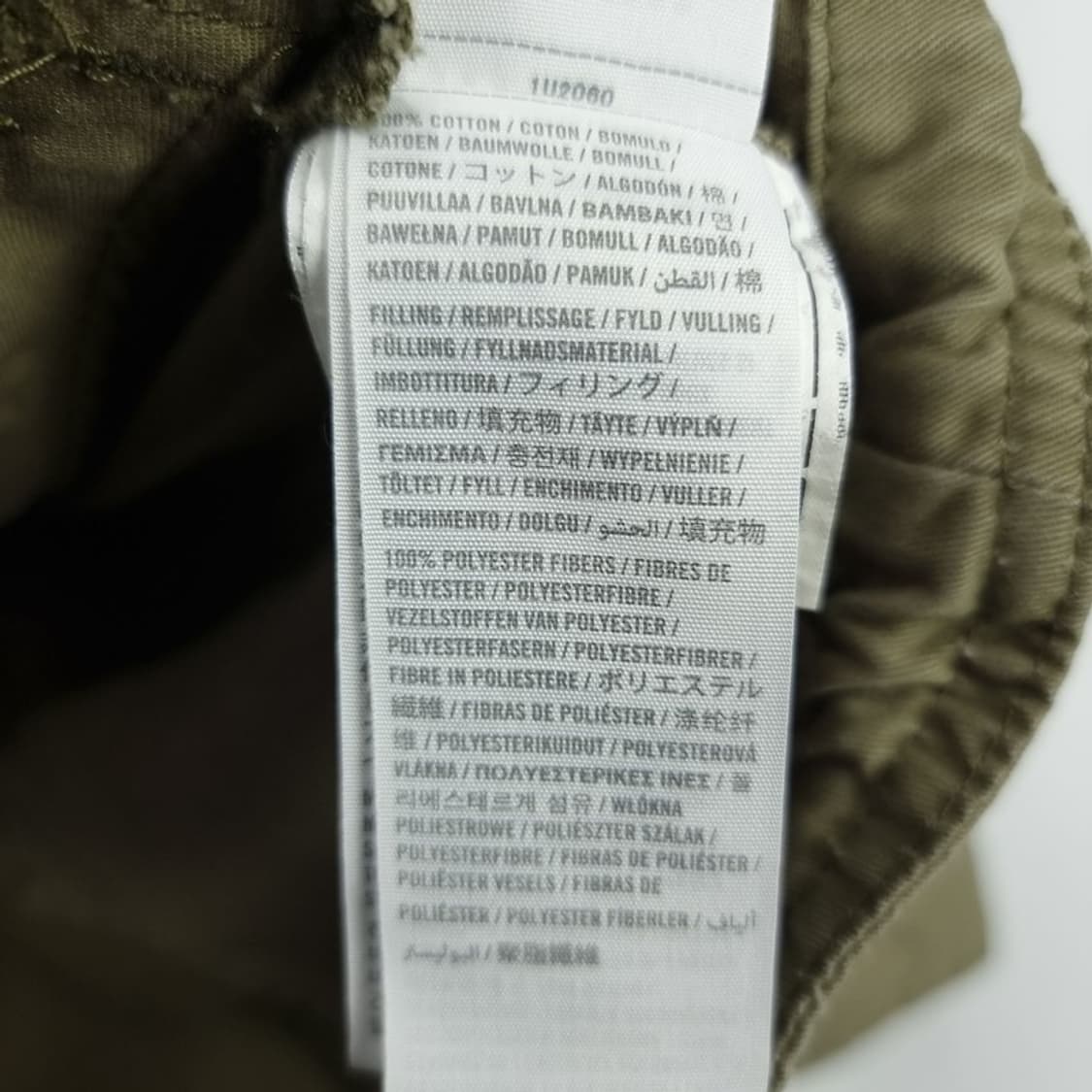 [아베크롬비] 빈티지 가공 워시드 후드 야상 자켓 카키 M18001 상품이미지10