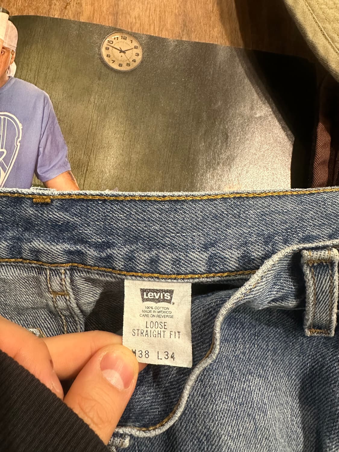 빈티지 00s 리바이스 569 데님 팬츠  상품이미지4