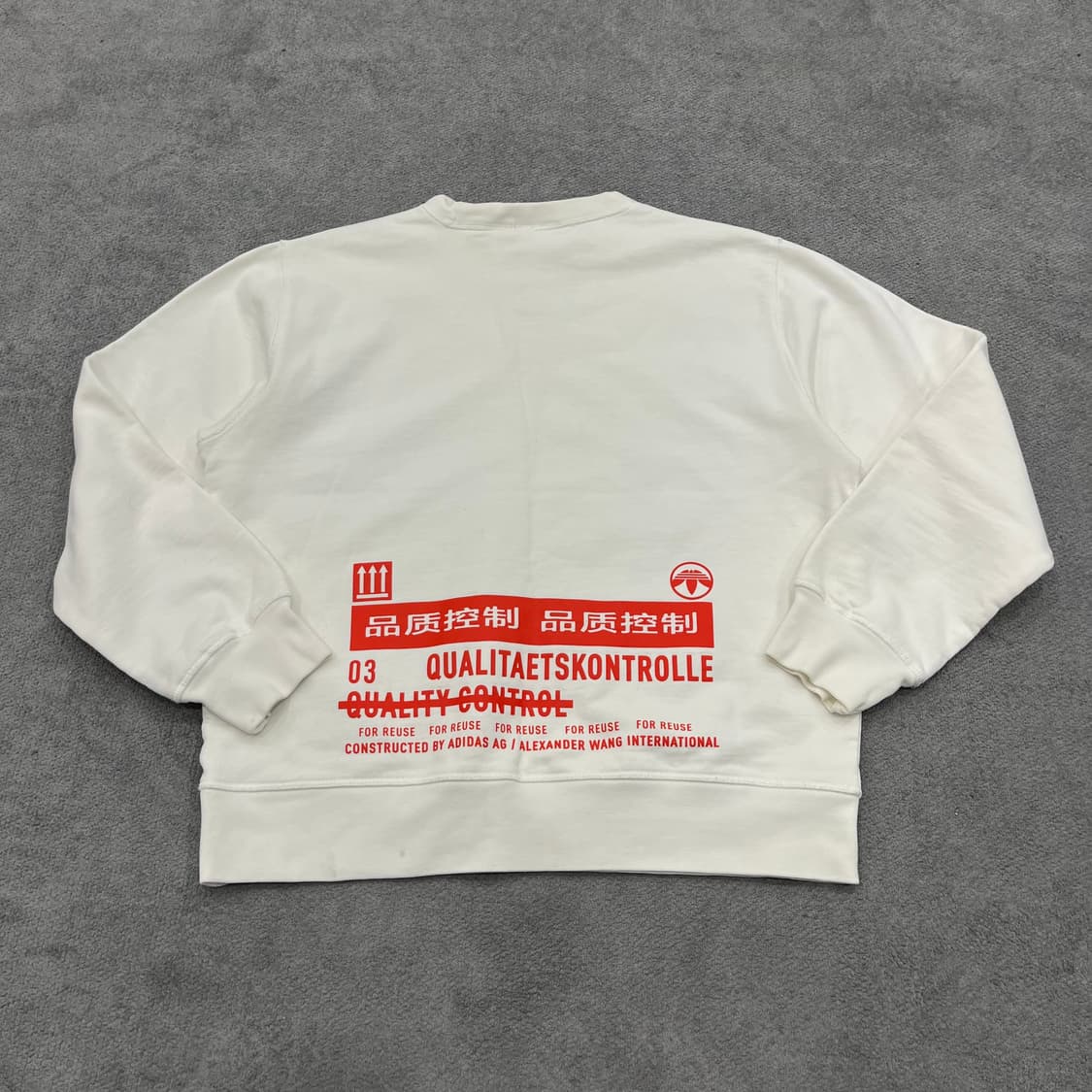 S 알렉산더왕 아디다스 맨투맨 상품이미지4