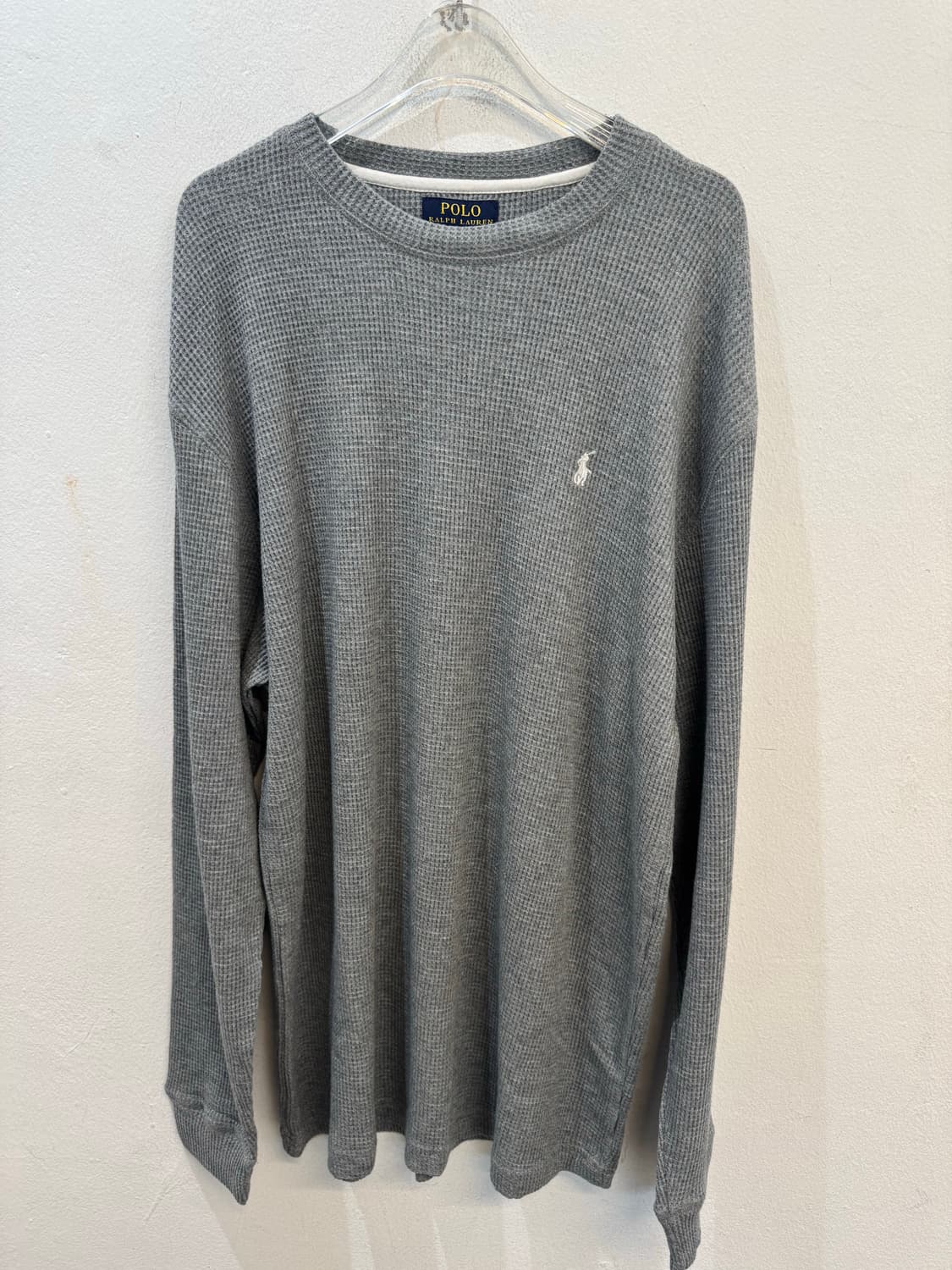 Polo Ralph Lauren Waffle Knit Long Sleev 상품이미지1