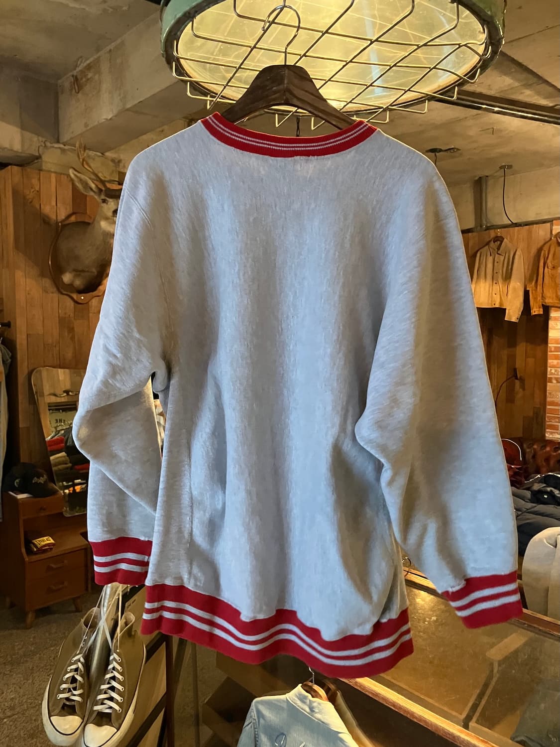 90s USA 빈티지 챔피온 리버스위브 스웻 셔츠 맨투맨 상품이미지4