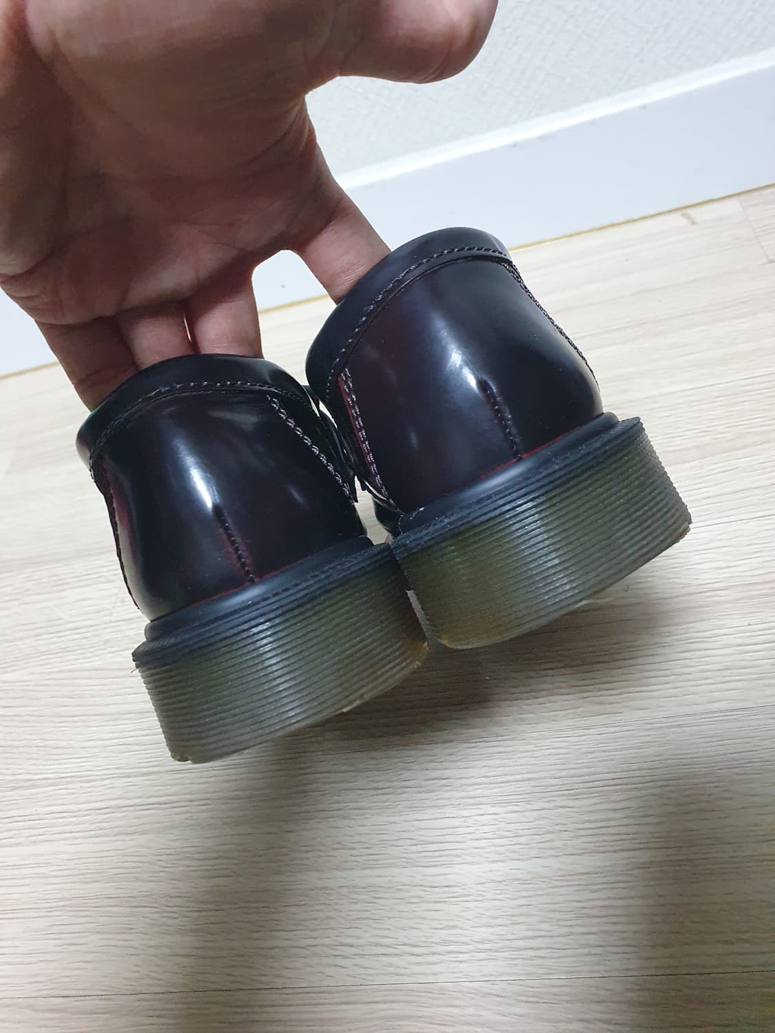 닥터마틴 버건디 아드리안 로퍼 230 상품이미지6