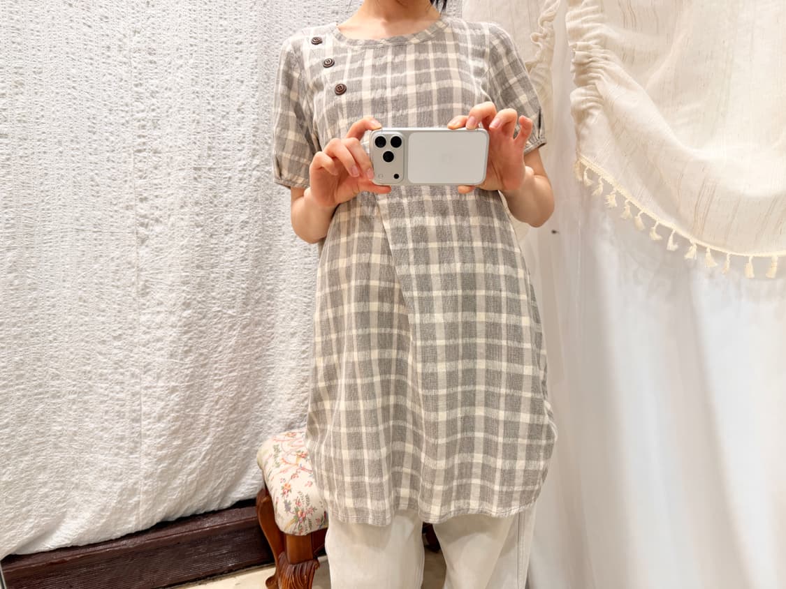Cookie Check Dress 상품이미지3