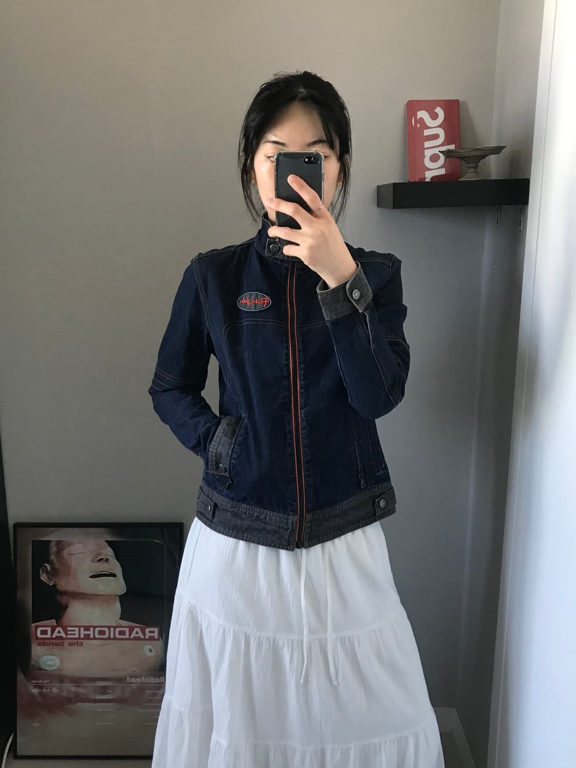 푸부 올드스쿨 데님 레이싱 자켓 상품이미지3