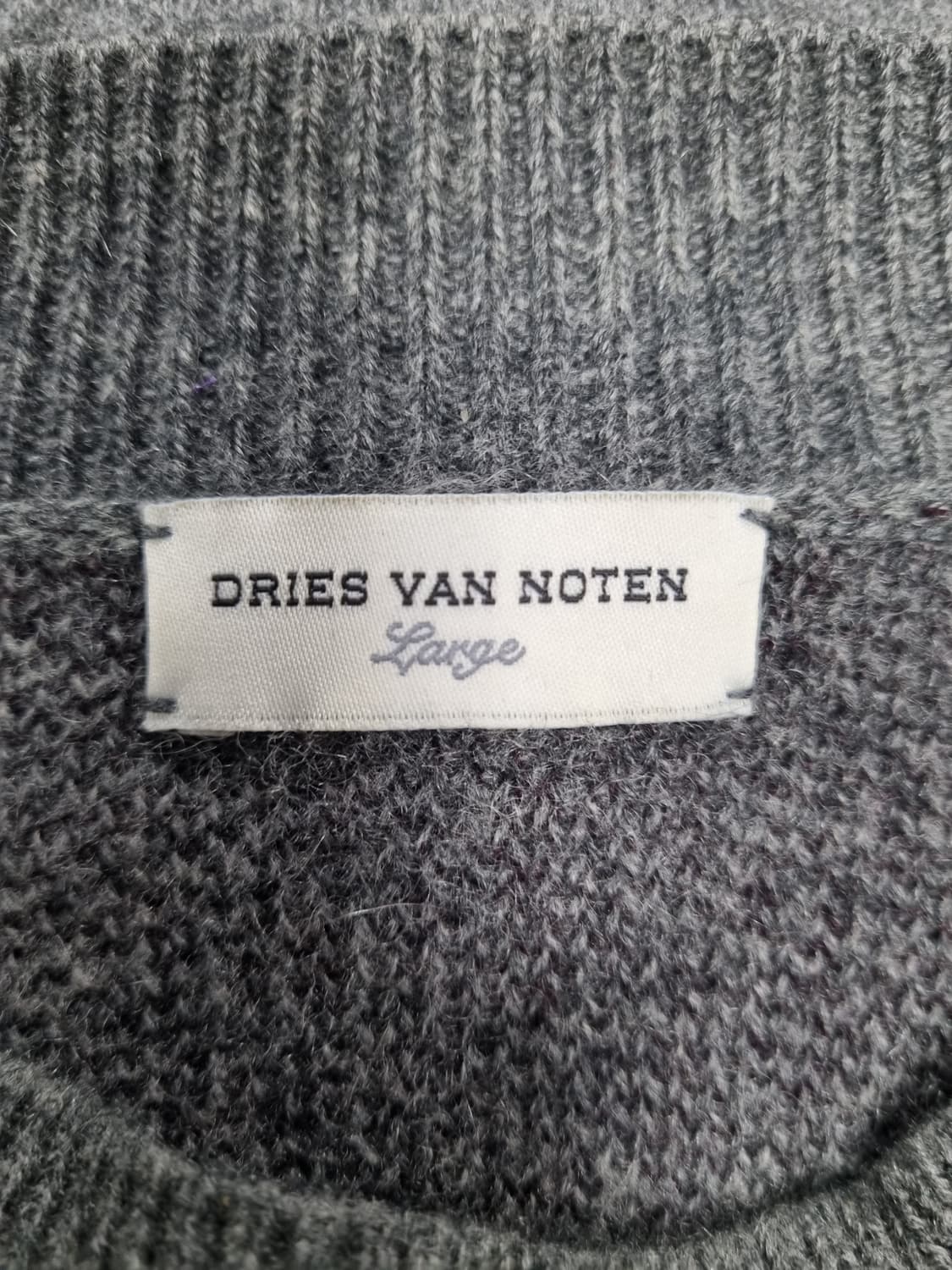 드리스반노튼 남성 캐시미어 니트  상품이미지3