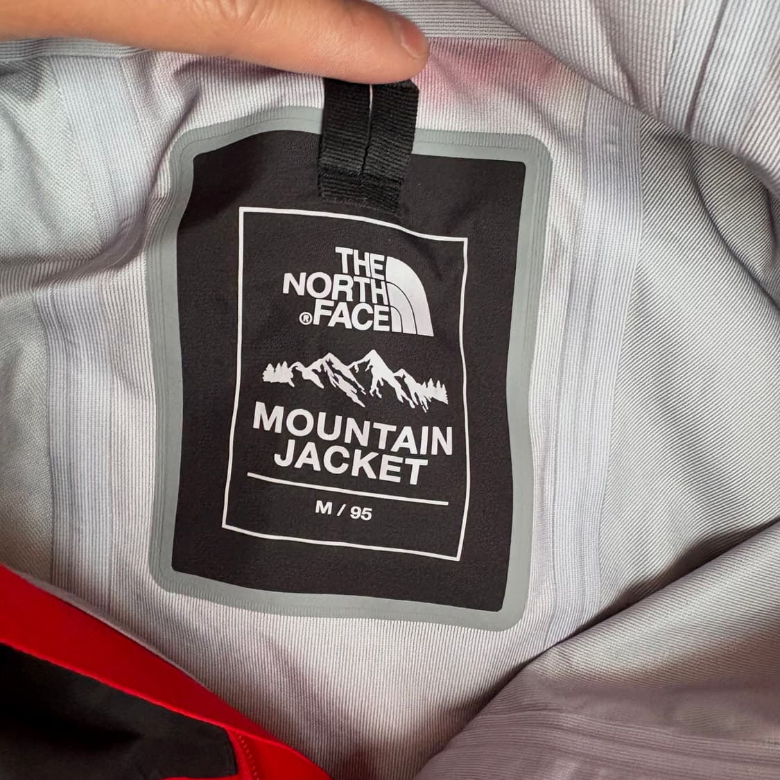 노스페이스 레드 고어텍스 바람막이 M 상품이미지6