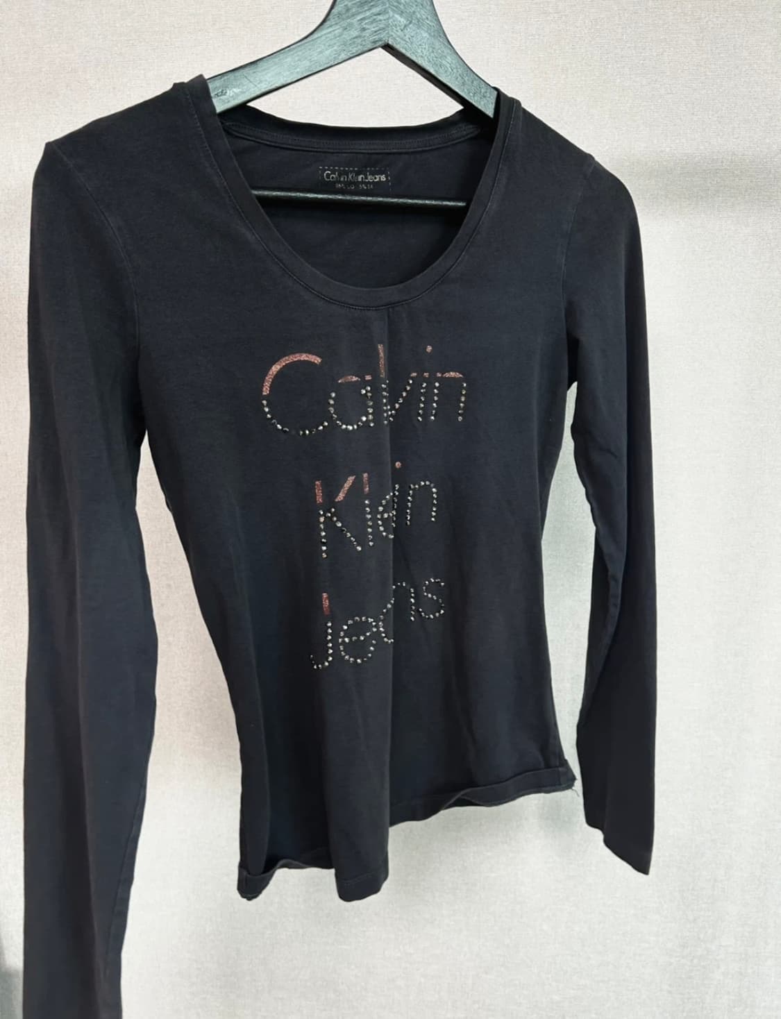 Calvin Klein Jeans 여성 긴팔 티셔츠 상품이미지1