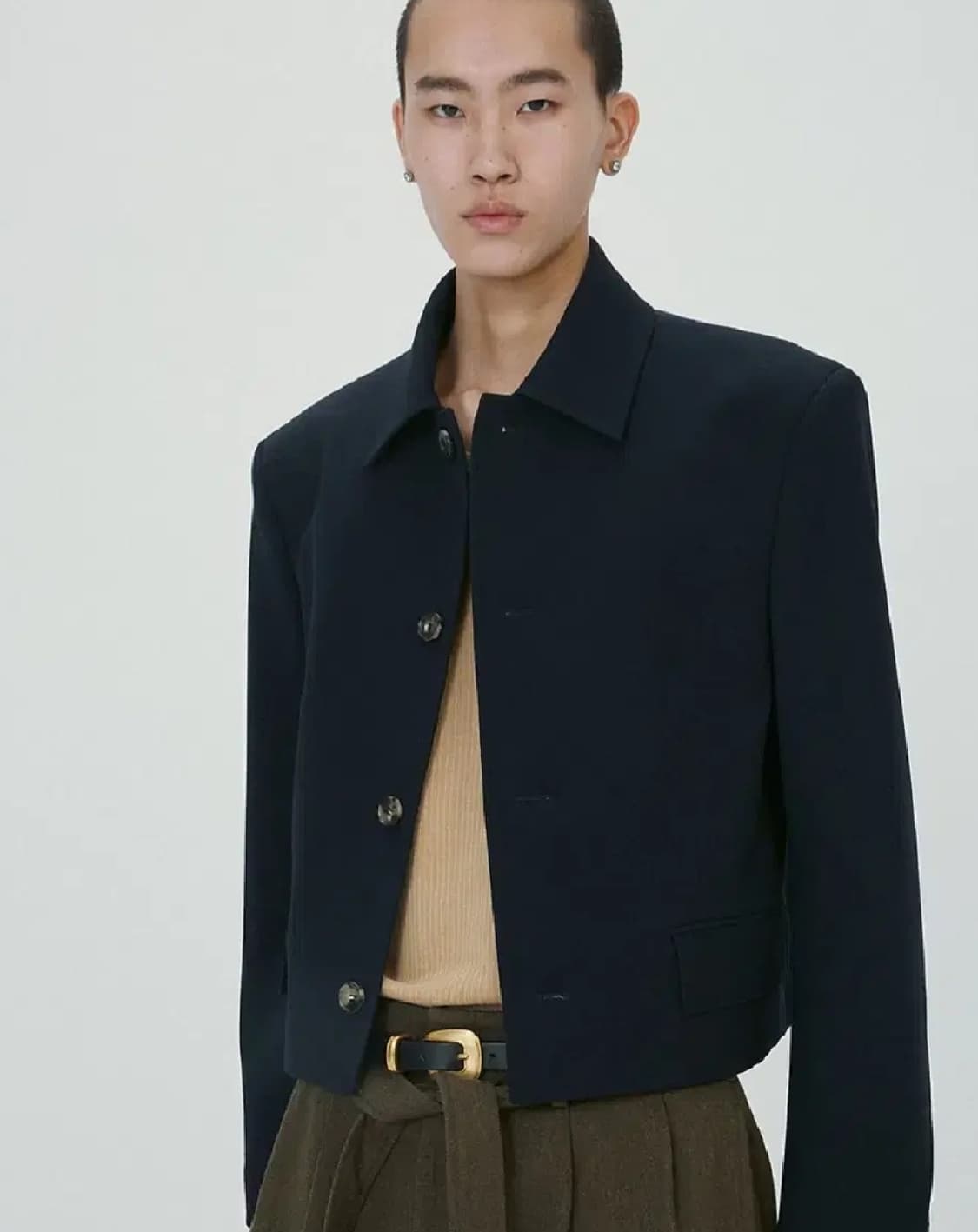 [렉토] 울 블렌드 숏 자켓 상품이미지1